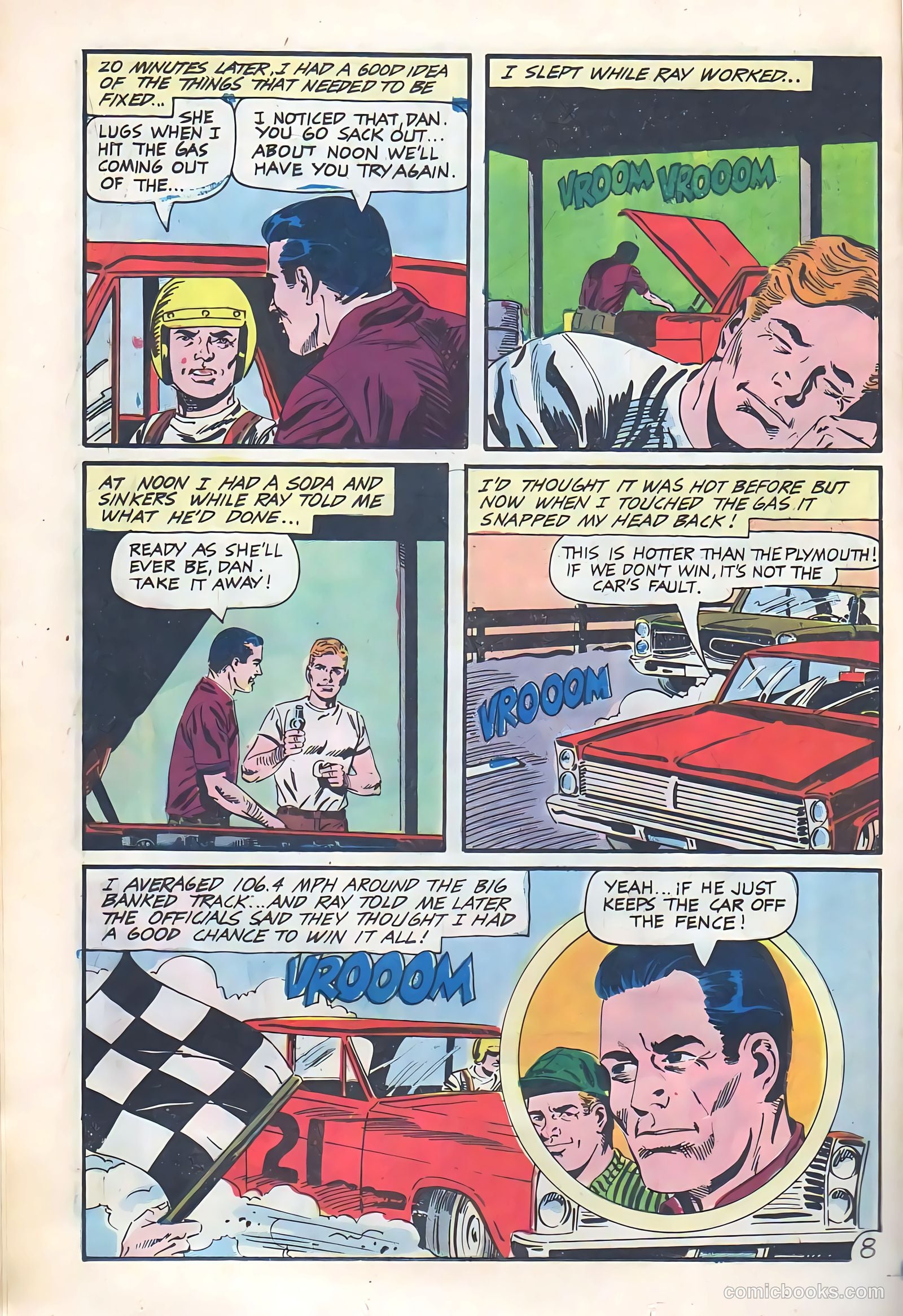Hot Rod Racers #12 (1967) — page 12 of 36
