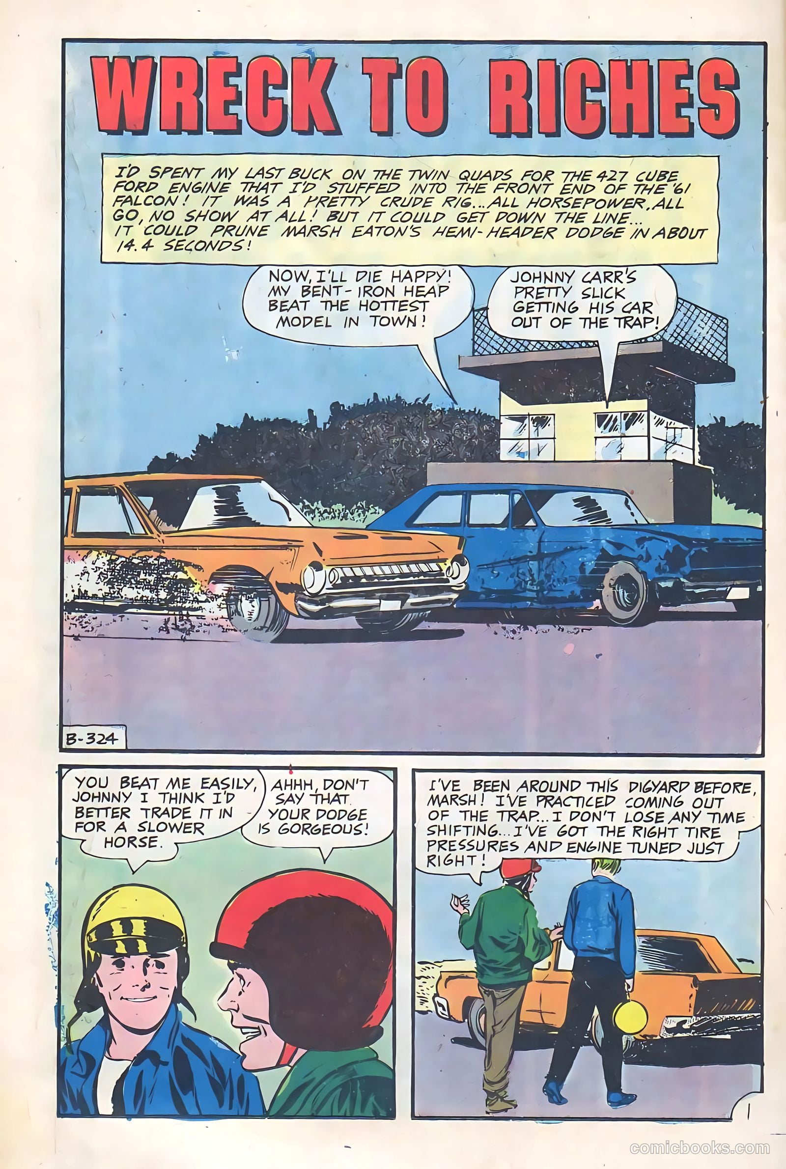 Hot Rod Racers #12 (1967) — page 16 of 36