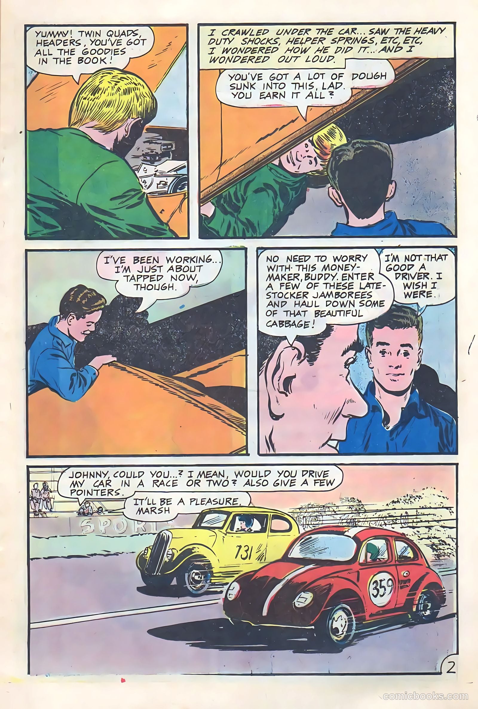 Hot Rod Racers #12 (1967) — page 17 of 36