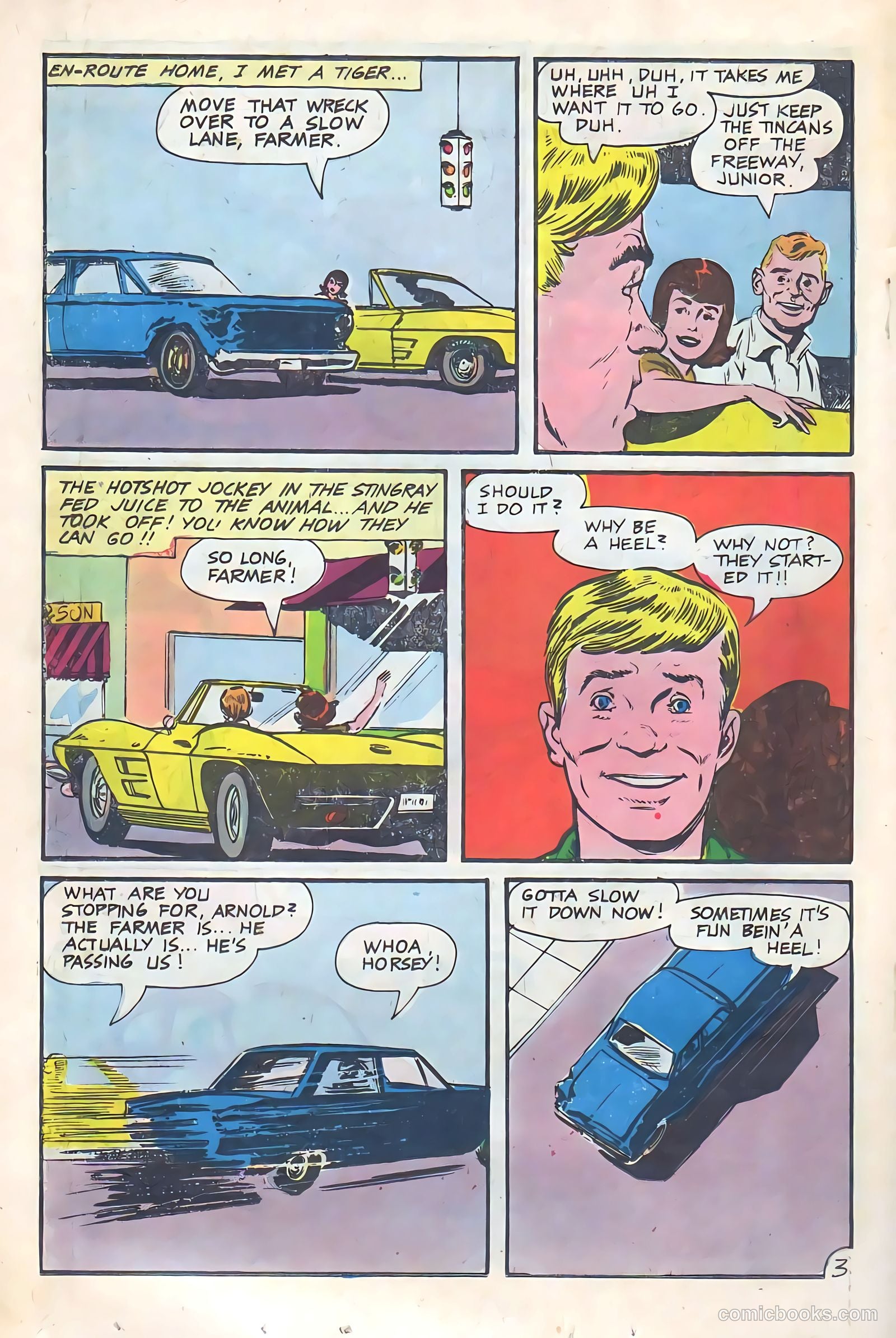 Hot Rod Racers #12 (1967) — page 18 of 36