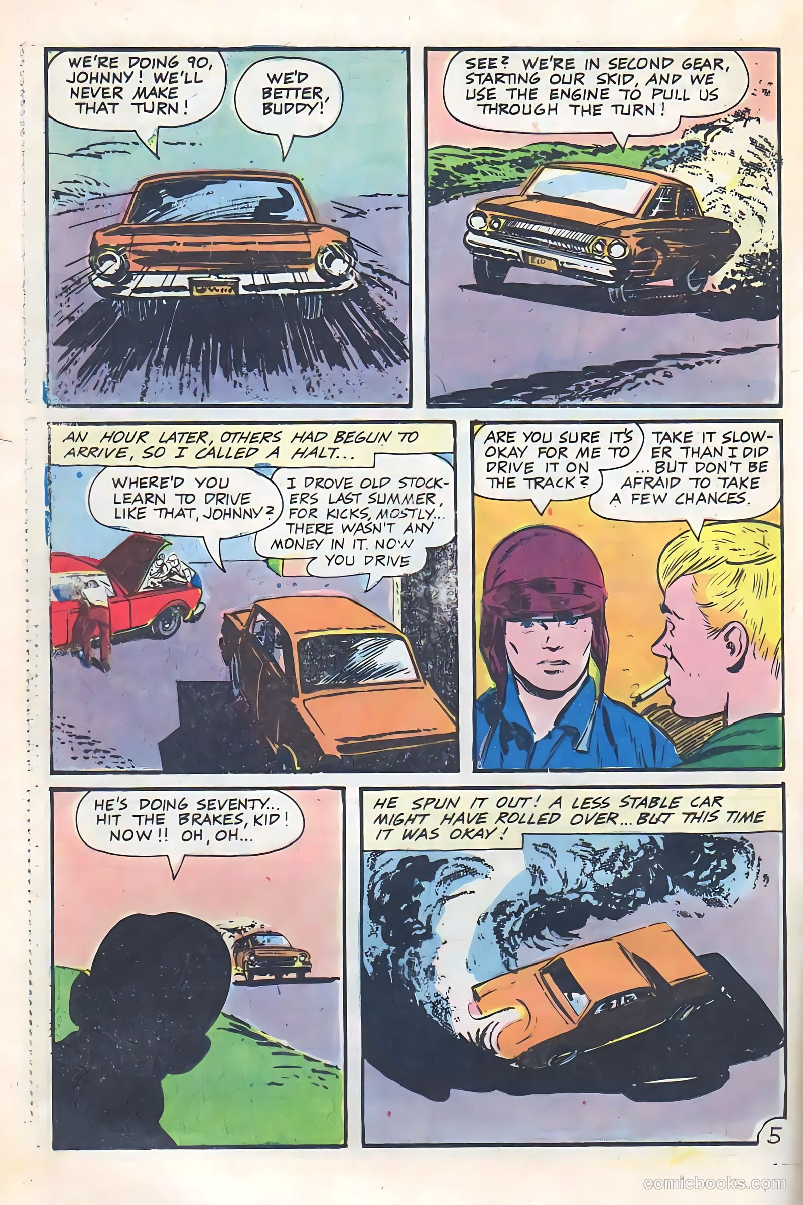 Hot Rod Racers #12 (1967) — page 20 of 36