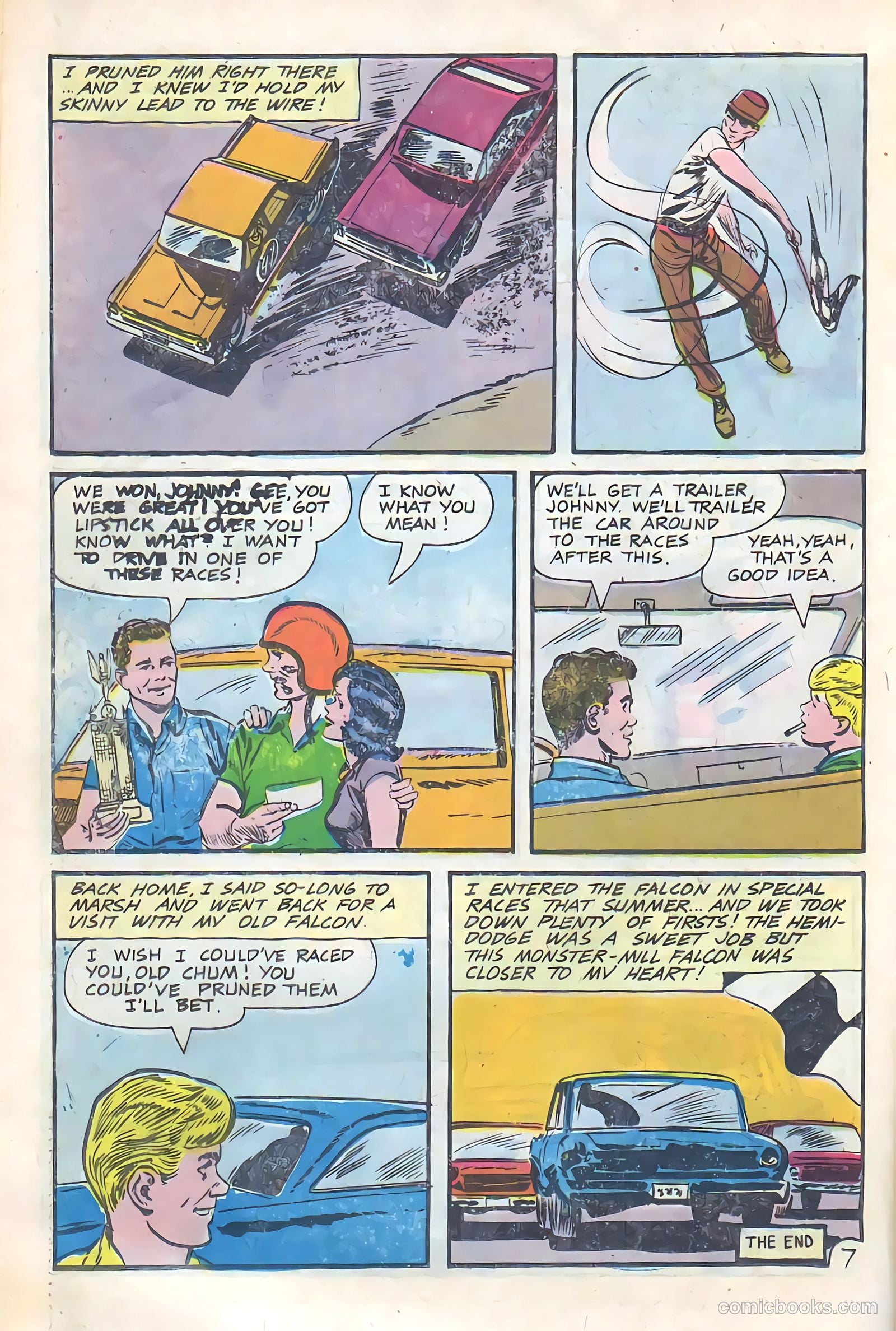 Hot Rod Racers #12 (1967) — page 22 of 36