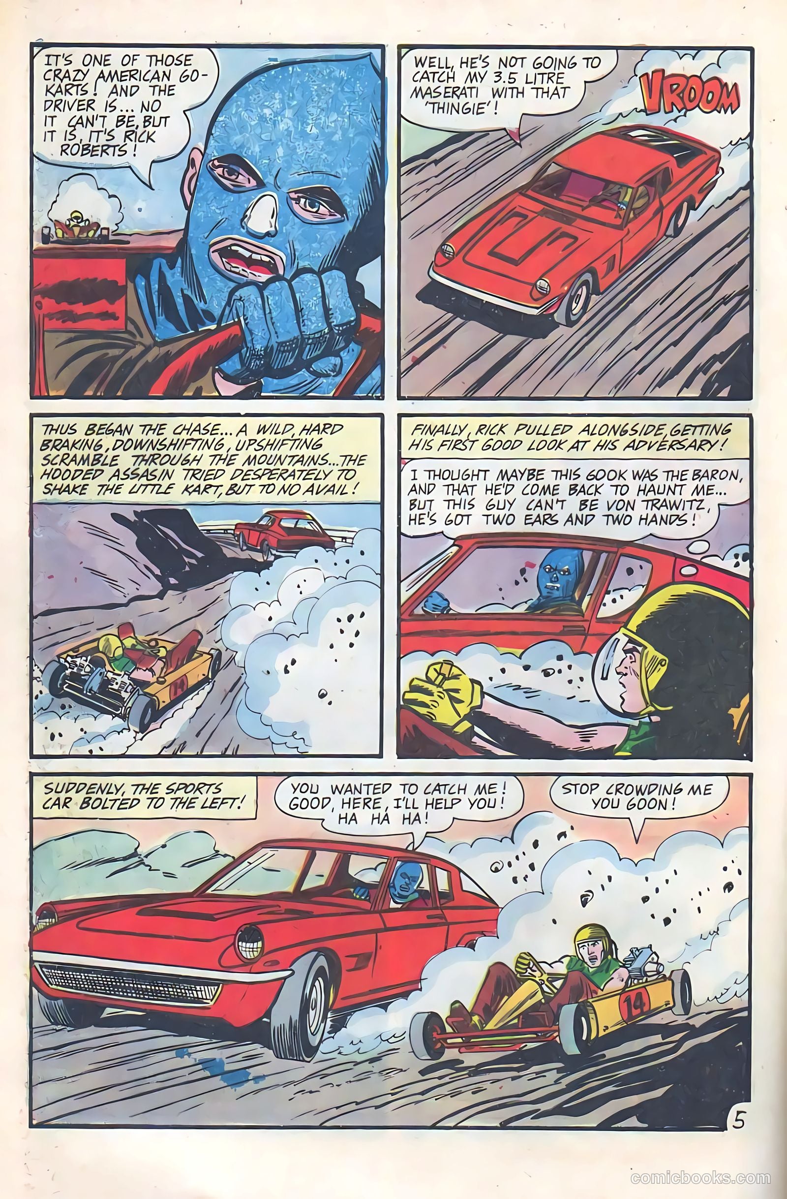 Hot Rod Racers #12 (1967) — page 28 of 36