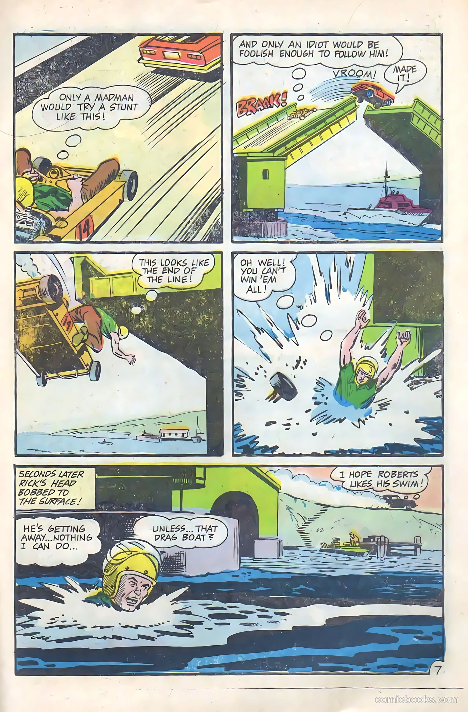 Hot Rod Racers #12 (1967) — page 31 of 36