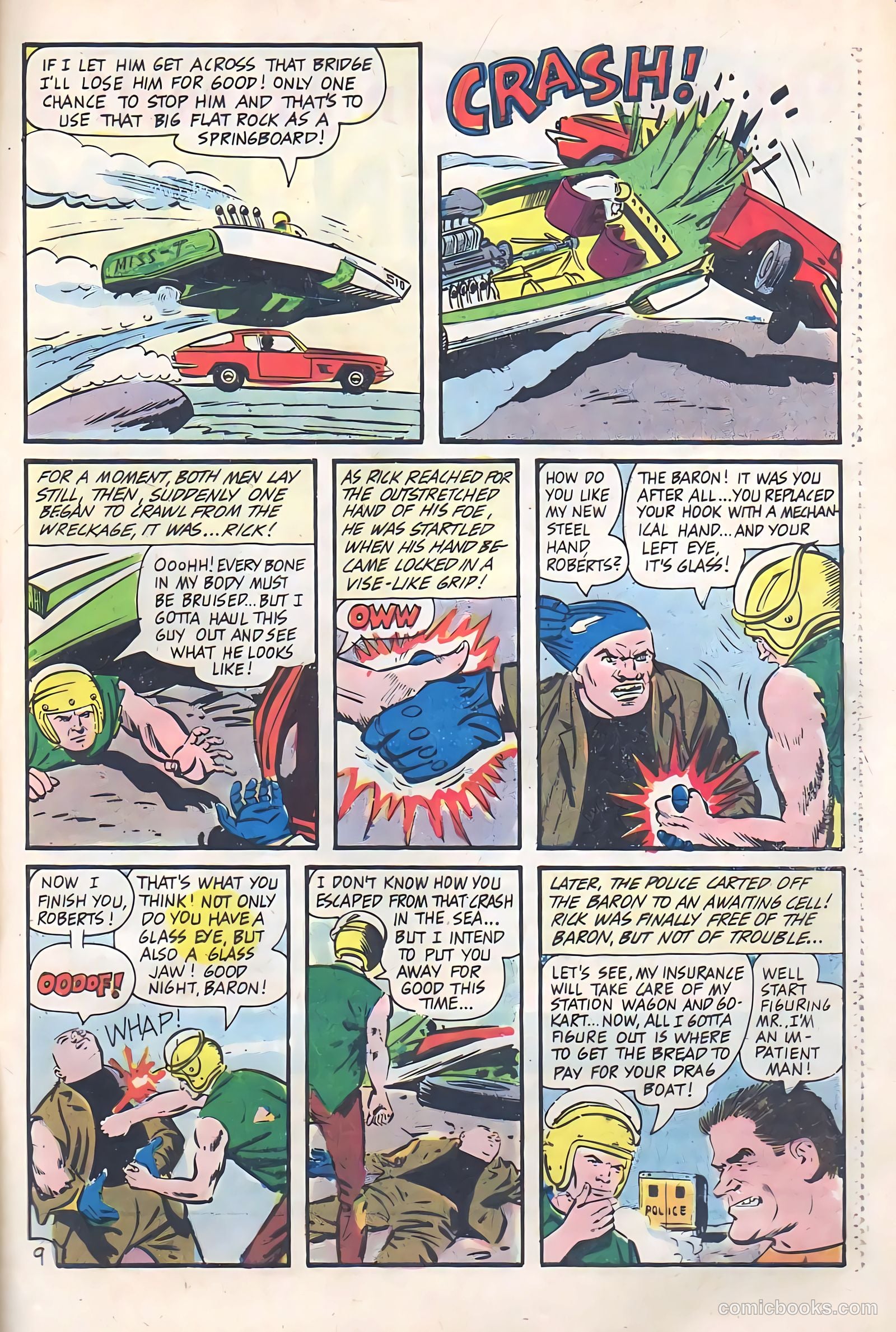 Hot Rod Racers #12 (1967) — page 33 of 36
