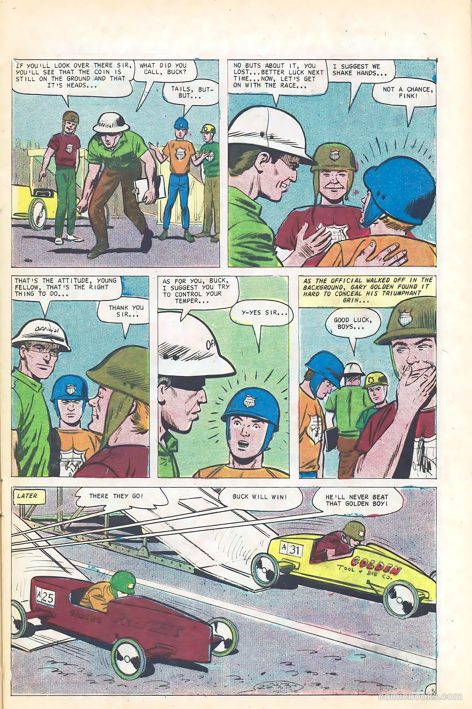 Hot Rod Racers #13 (1967) — page 9 of 36