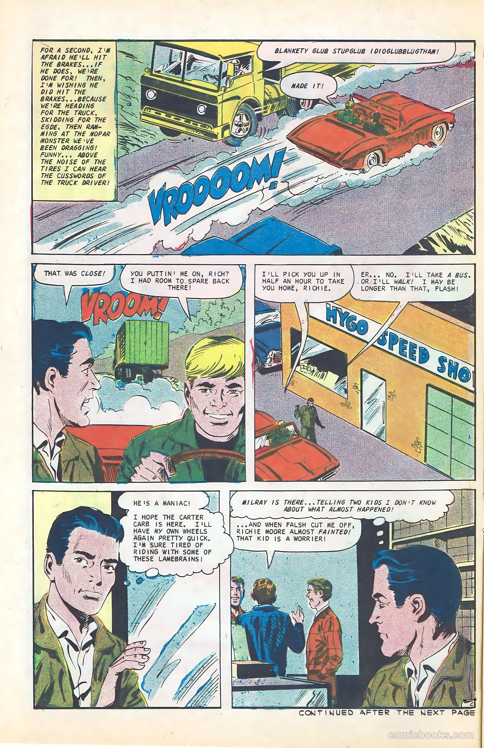 Hot Rod Racers #13 (1967) — page 12 of 36