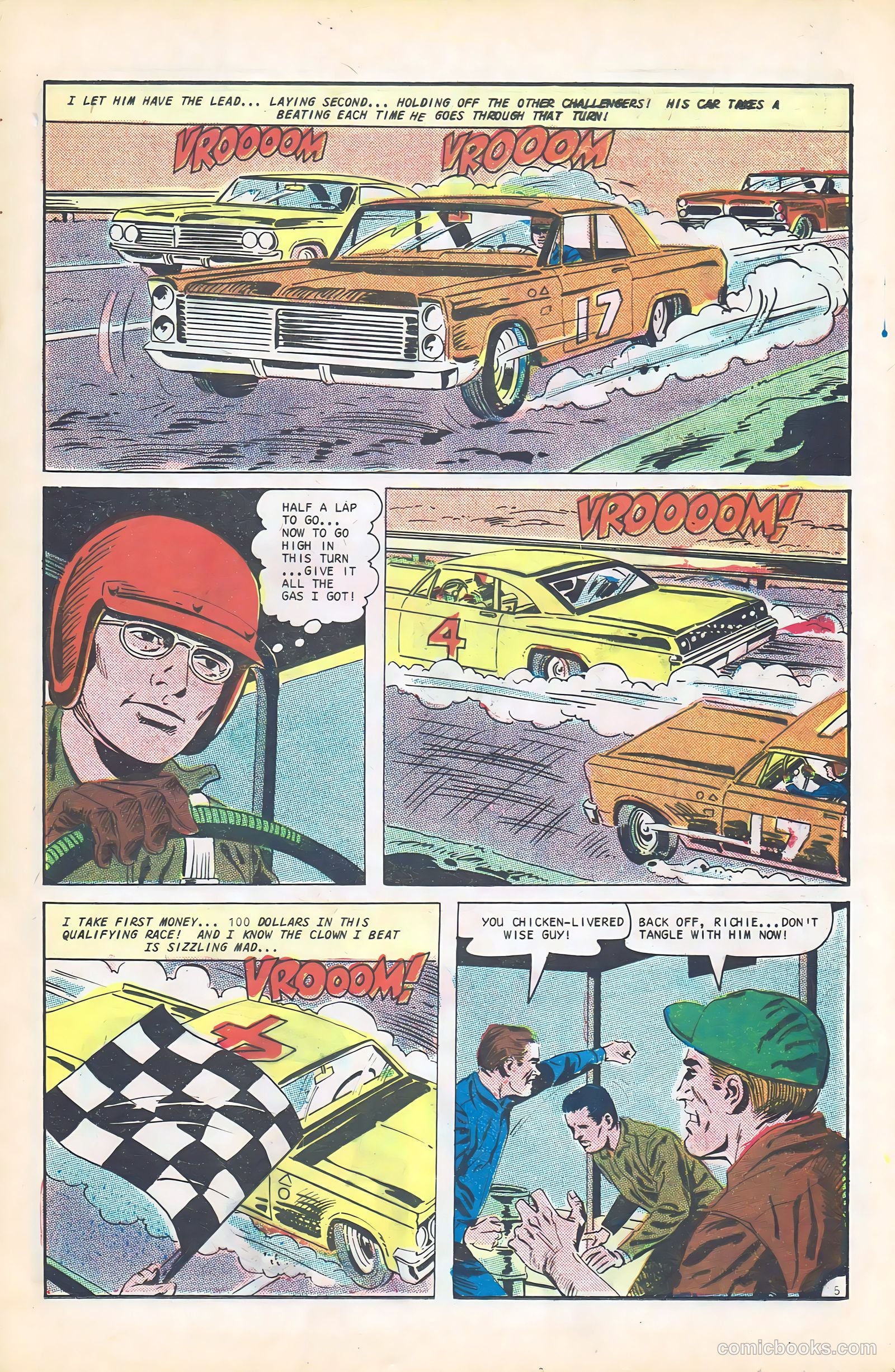 Hot Rod Racers #13 (1967) — page 17 of 36