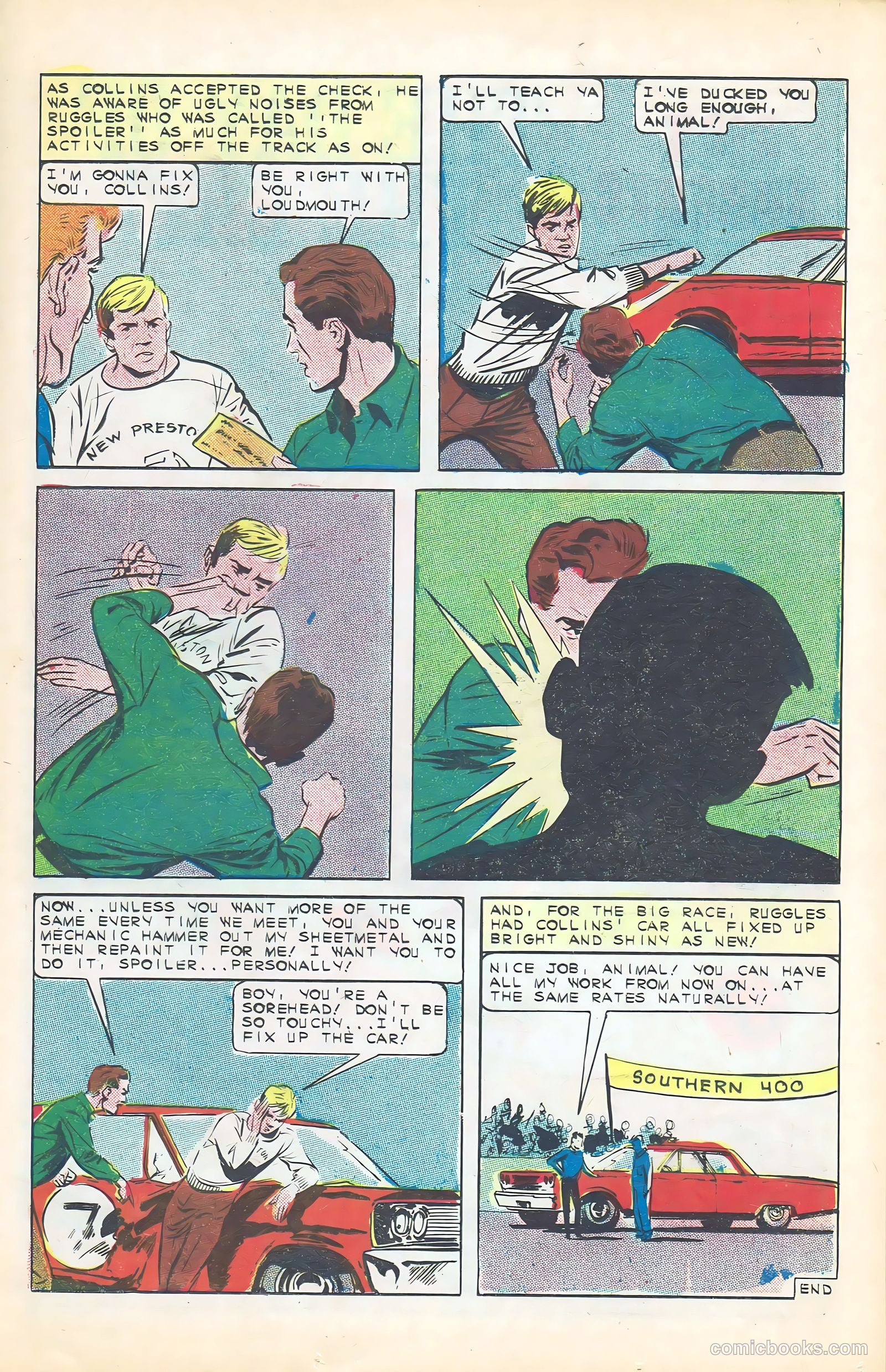 Hot Rod Racers #13 (1967) — page 25 of 36