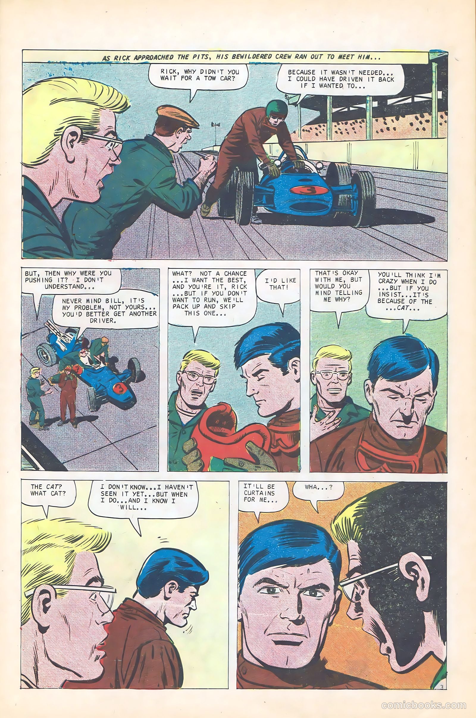 Hot Rod Racers #13 (1967) — page 28 of 36