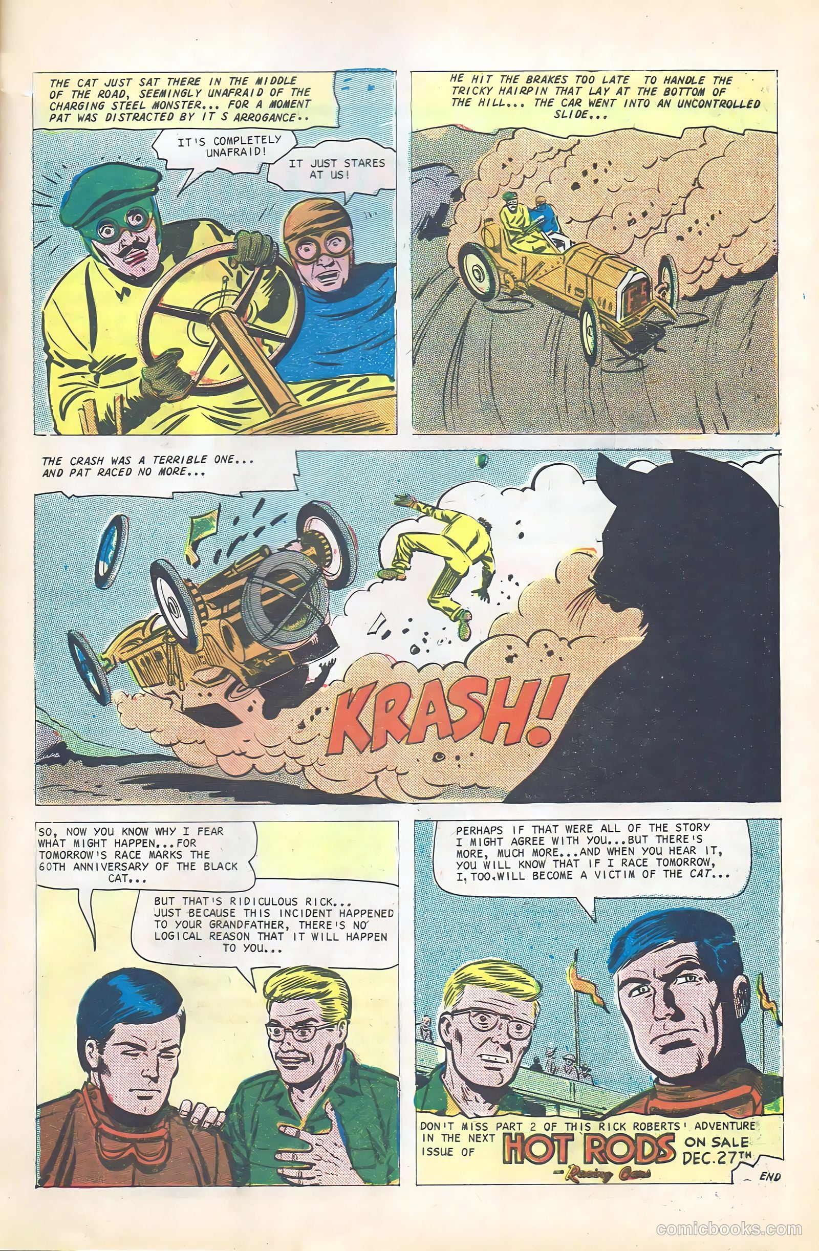 Hot Rod Racers #13 (1967) — page 33 of 36