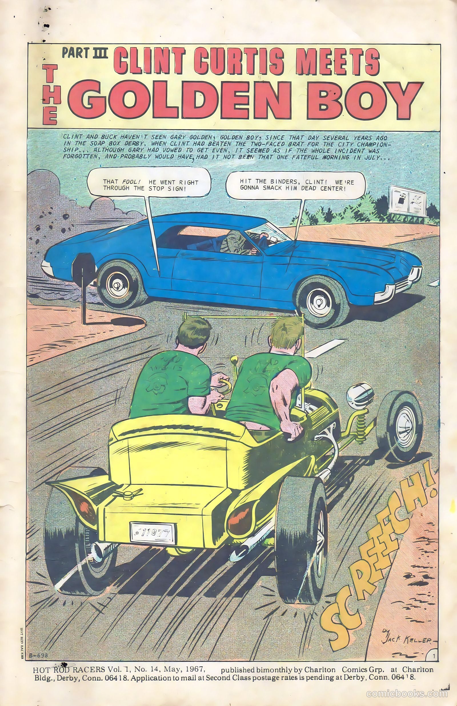 Hot Rod Racers #14 (1967) — page 3 of 36