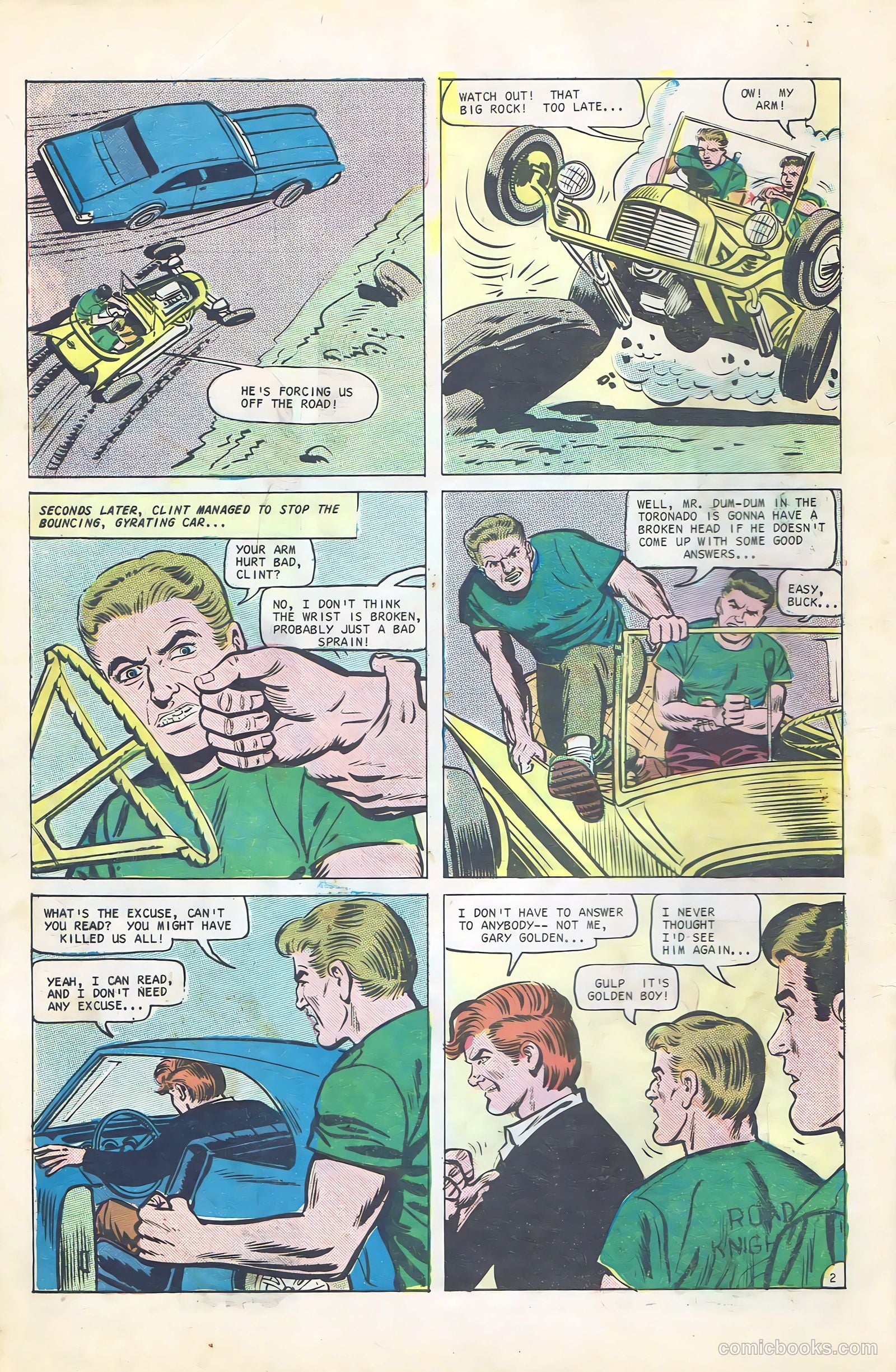 Hot Rod Racers #14 (1967) — page 4 of 36