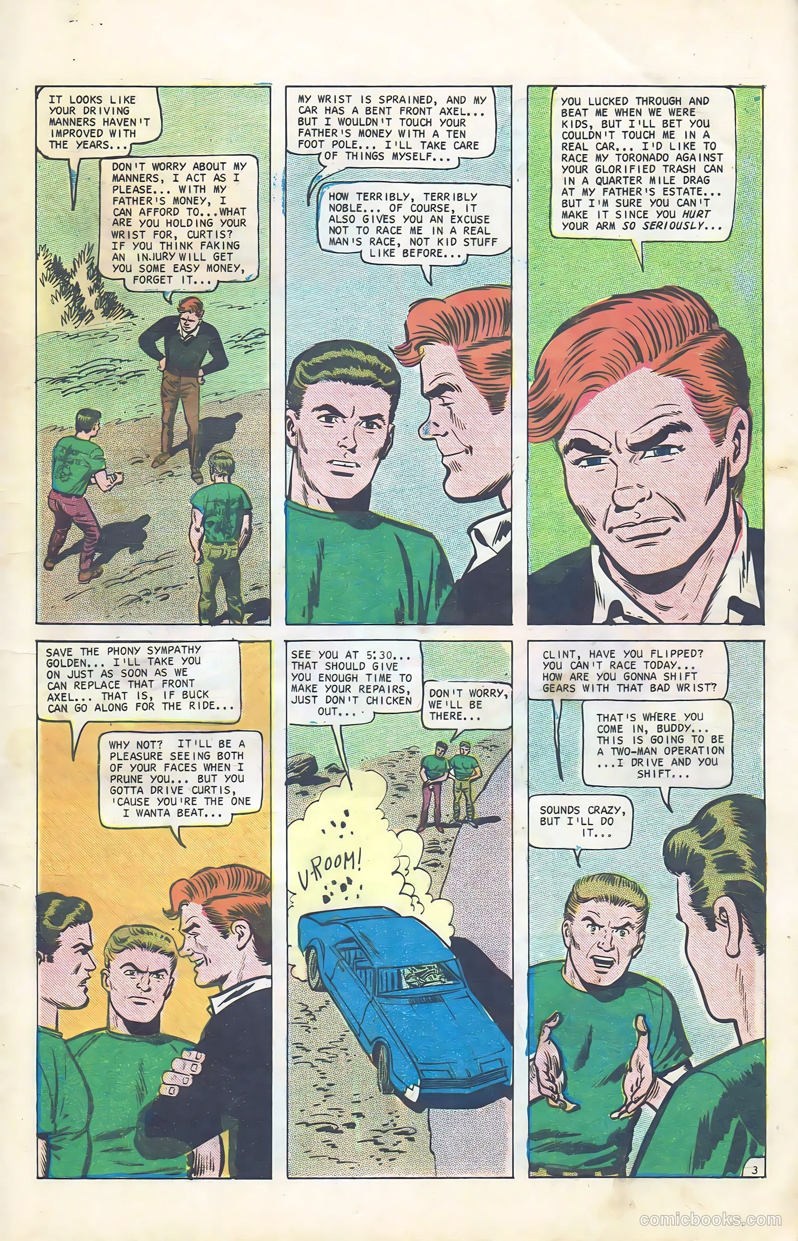 Hot Rod Racers #14 (1967) — page 5 of 36