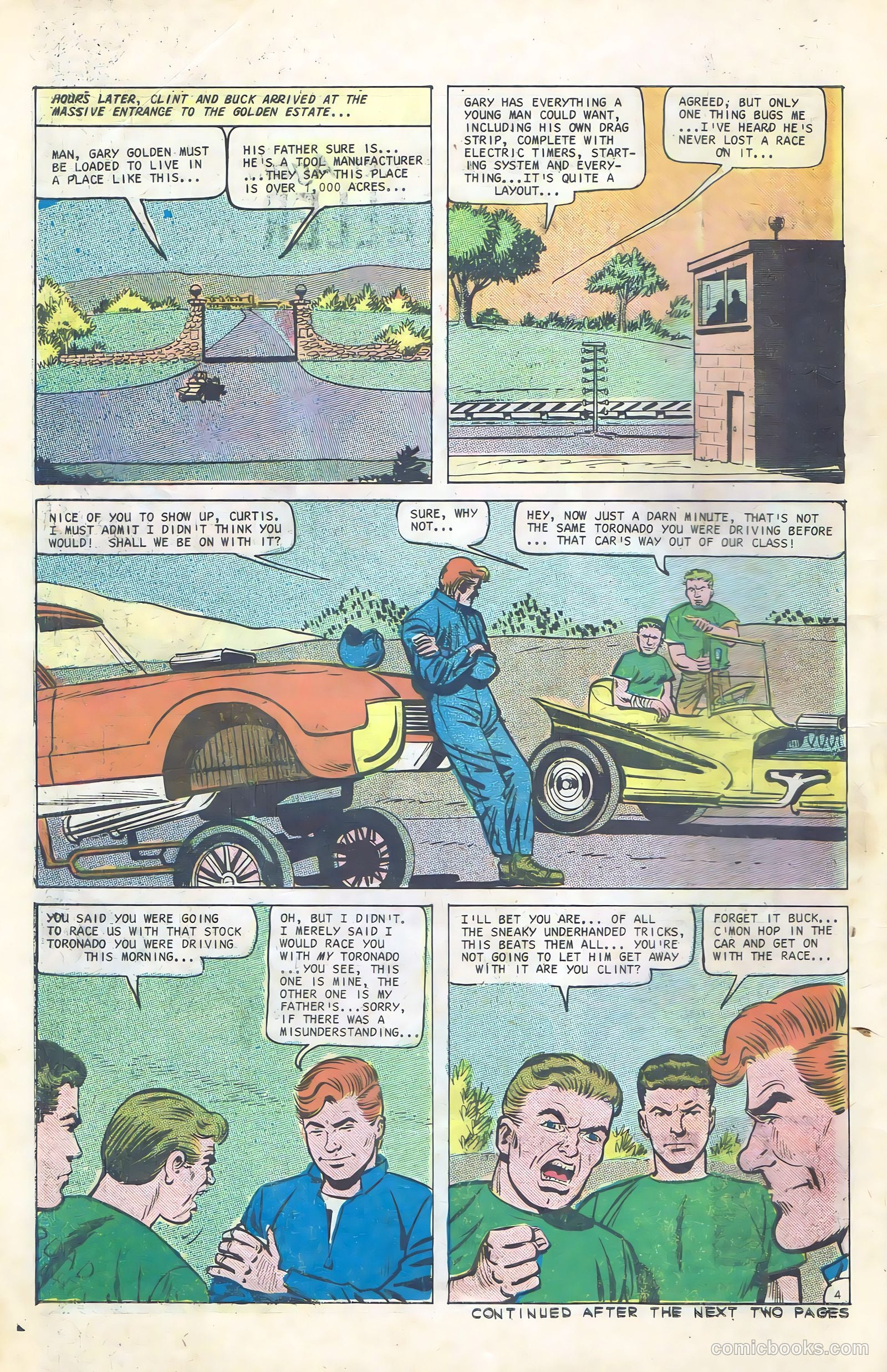 Hot Rod Racers #14 (1967) — page 6 of 36