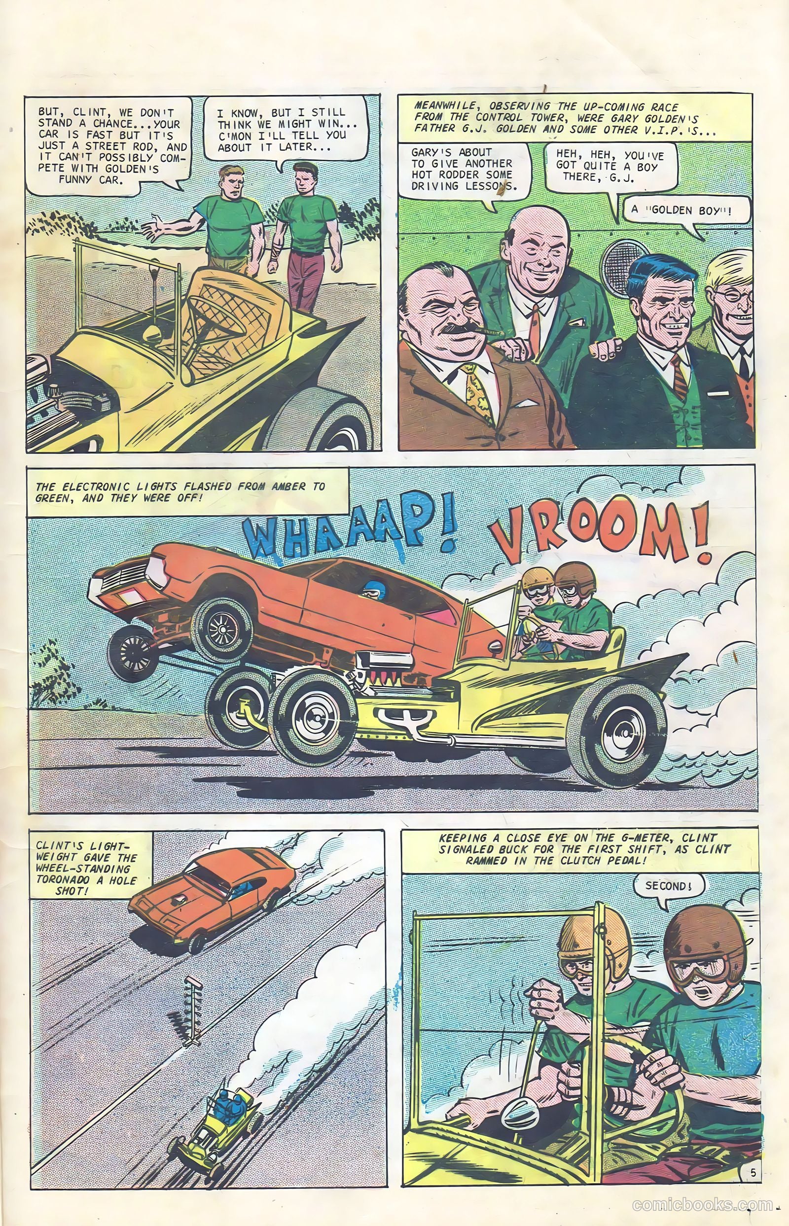 Hot Rod Racers #14 (1967) — page 9 of 36