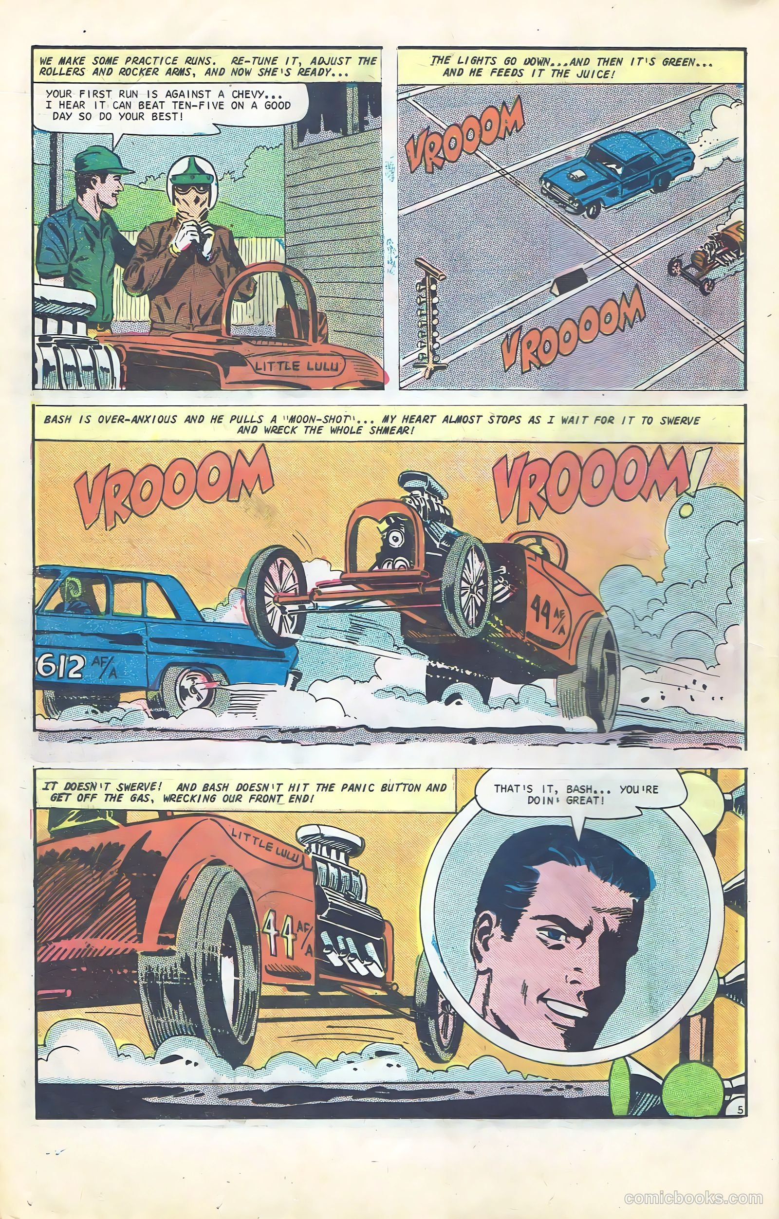 Hot Rod Racers #14 (1967) — page 16 of 36