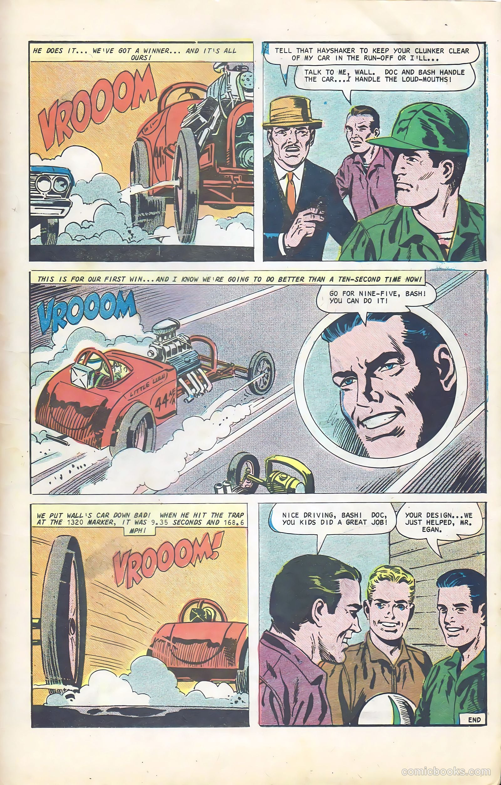 Hot Rod Racers #14 (1967) — page 17 of 36