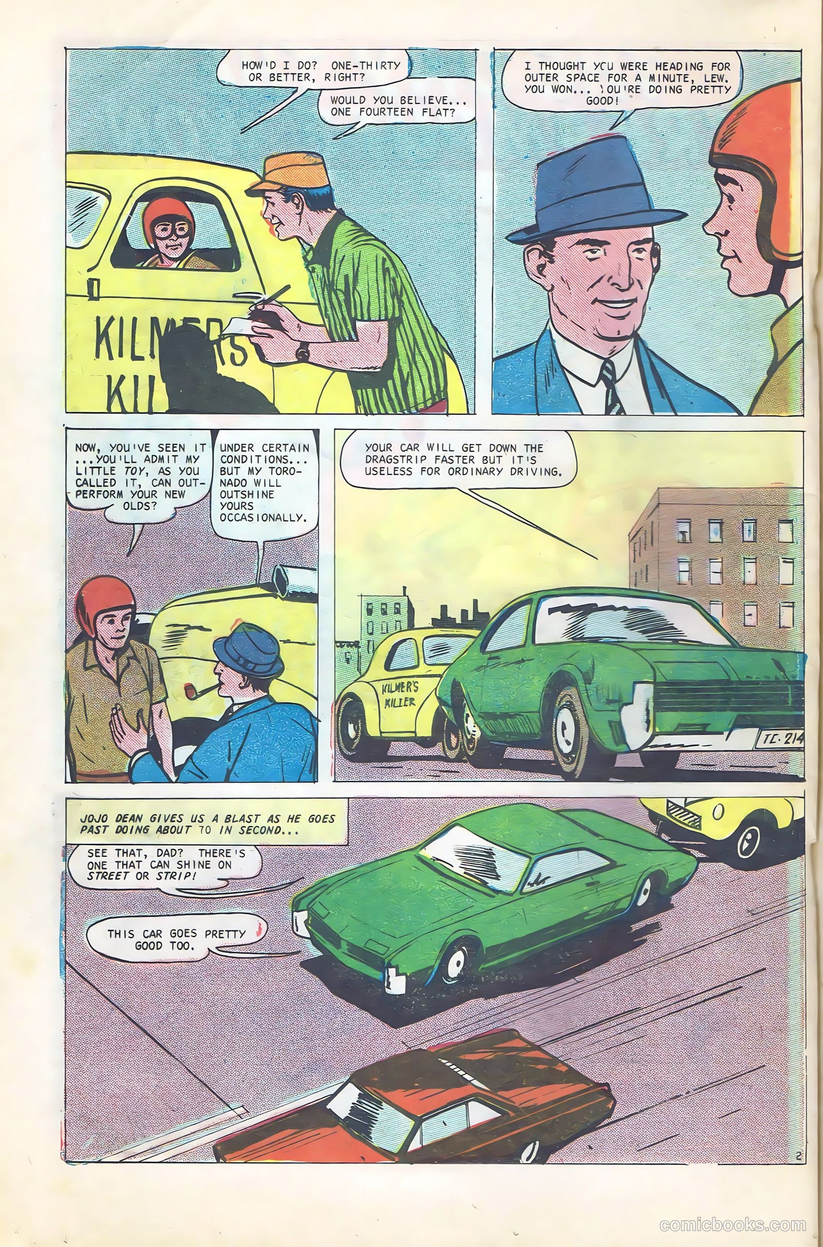 Hot Rod Racers #14 (1967) — page 20 of 36