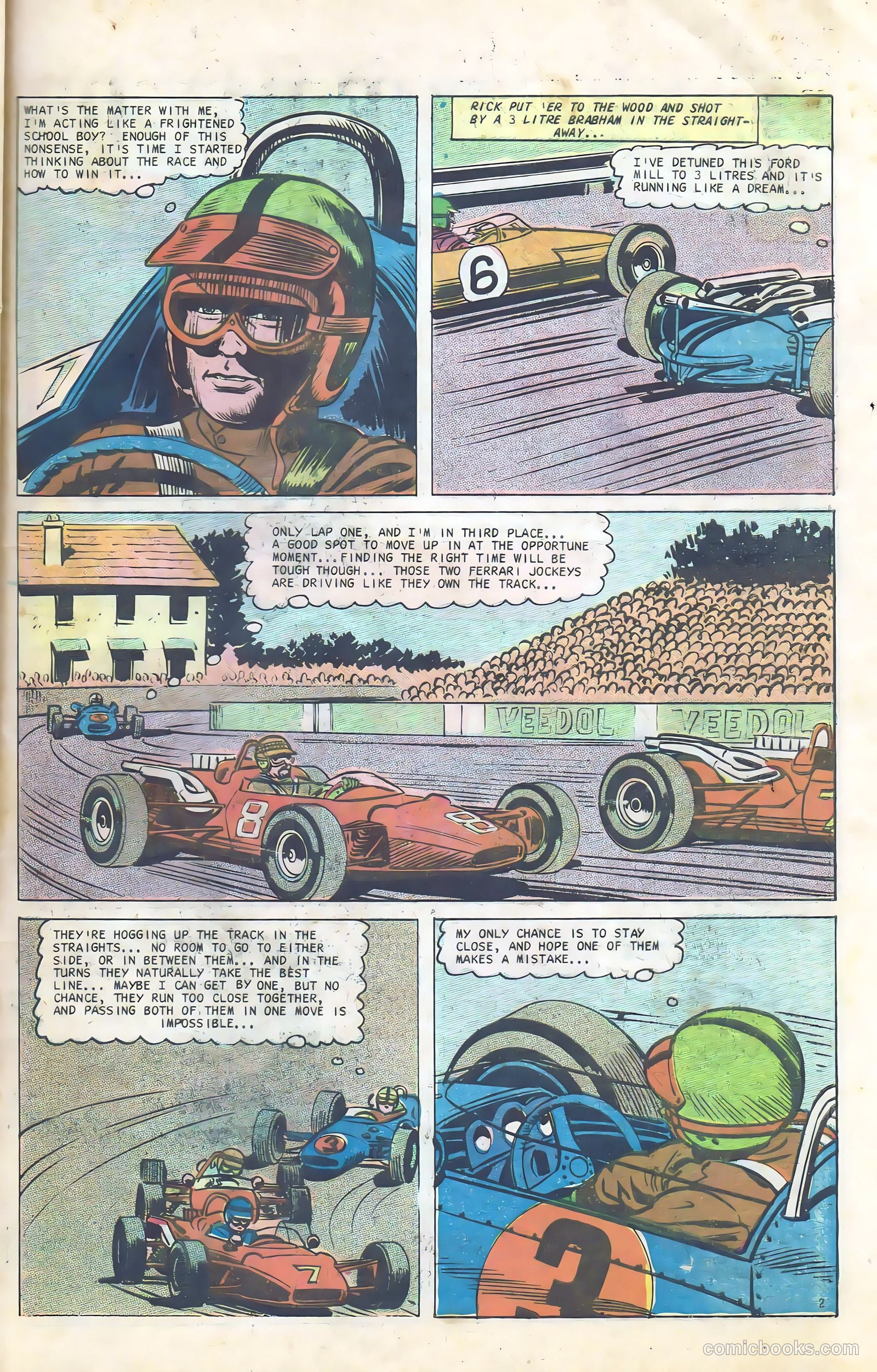 Hot Rod Racers #14 (1967) — page 27 of 36