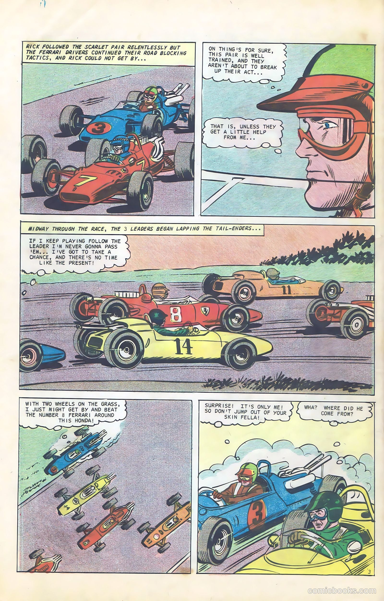 Hot Rod Racers #14 (1967) — page 28 of 36