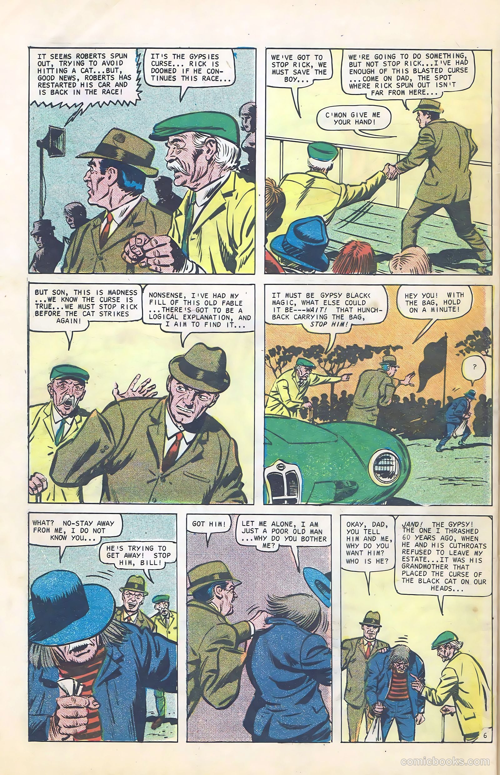 Hot Rod Racers #14 (1967) — page 32 of 36