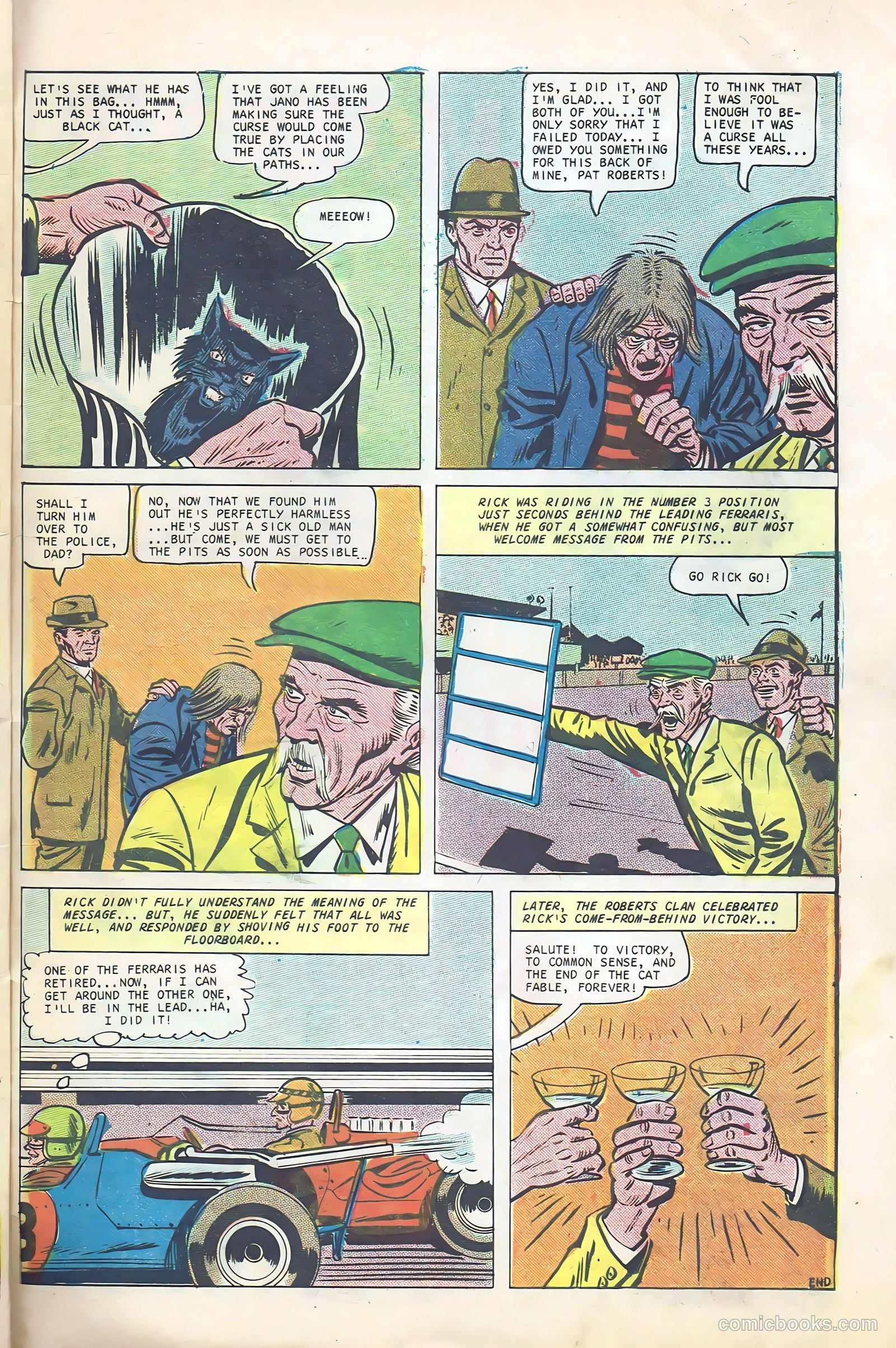 Hot Rod Racers #14 (1967) — page 33 of 36