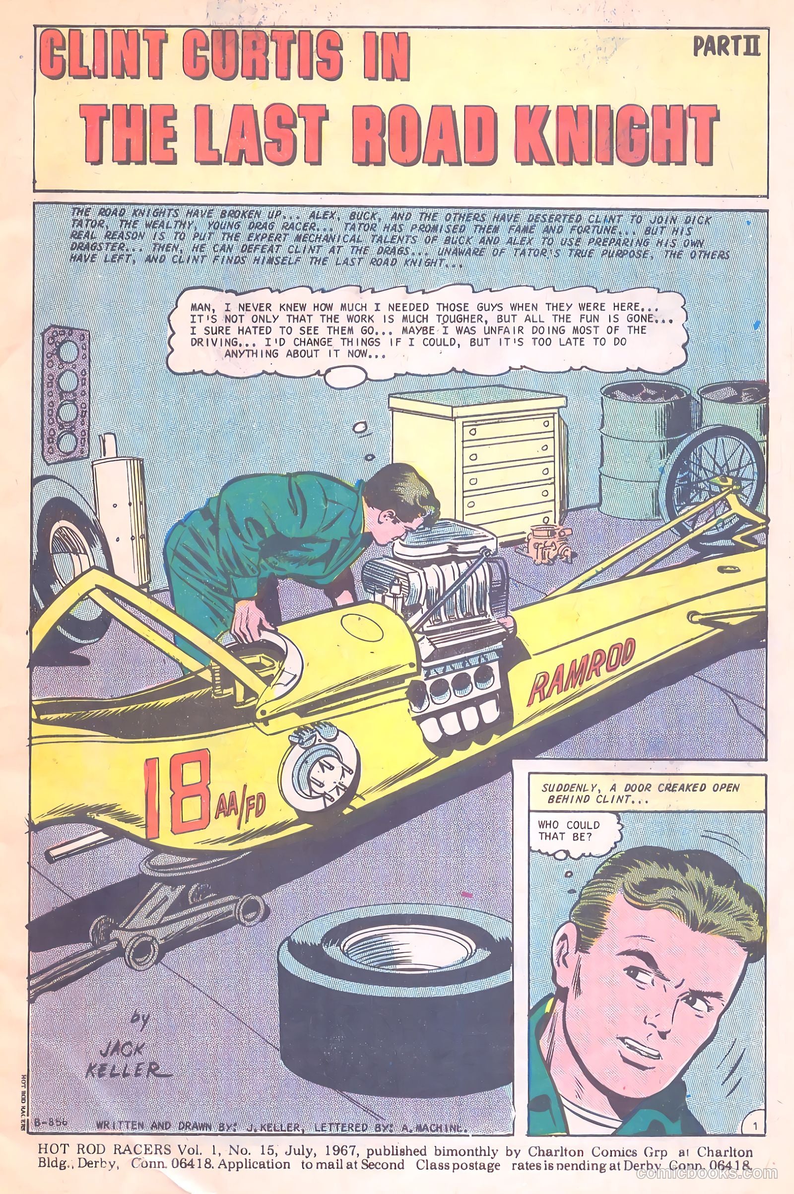 Hot Rod Racers #15 (1967) — page 3 of 36