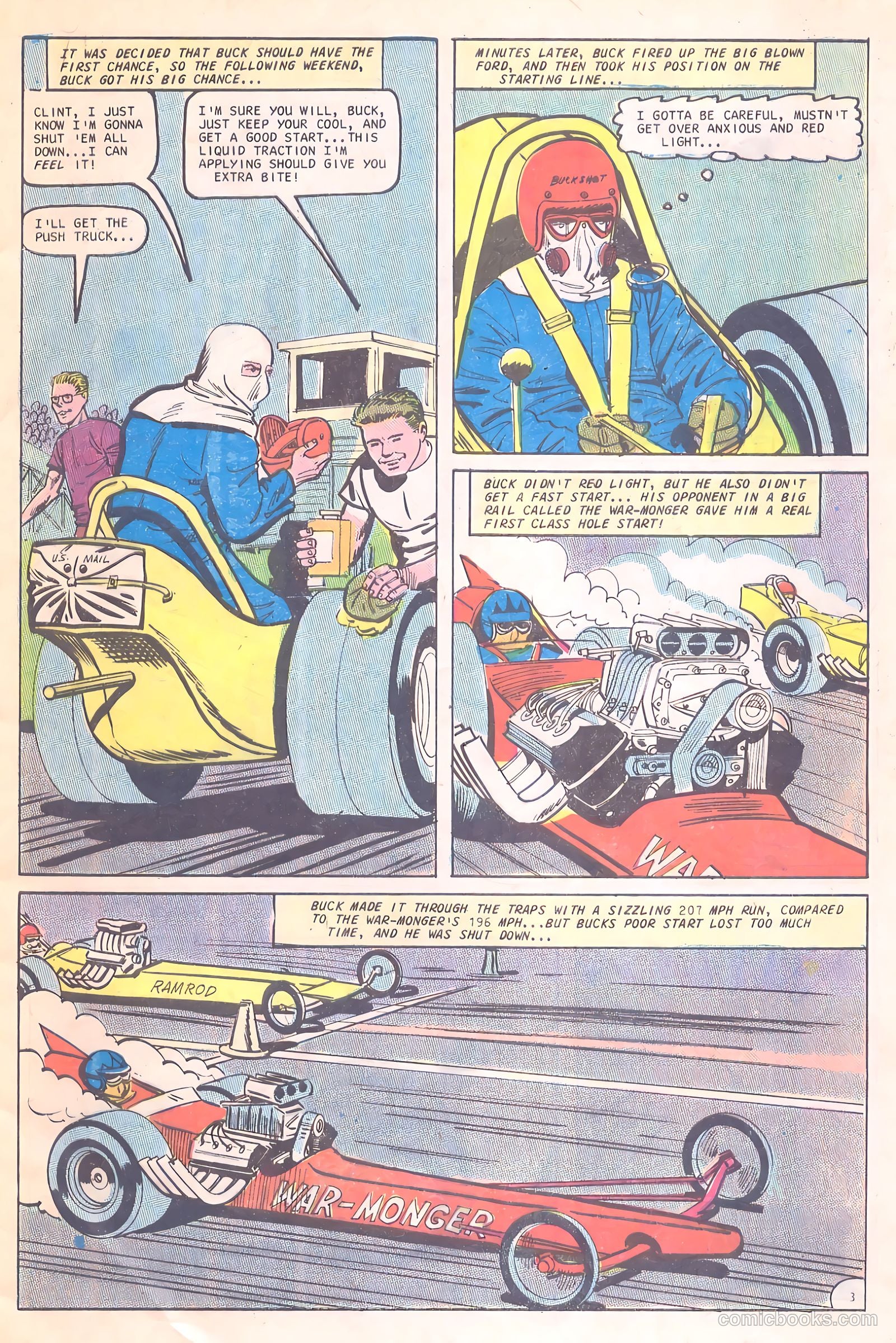 Hot Rod Racers #15 (1967) — page 5 of 36