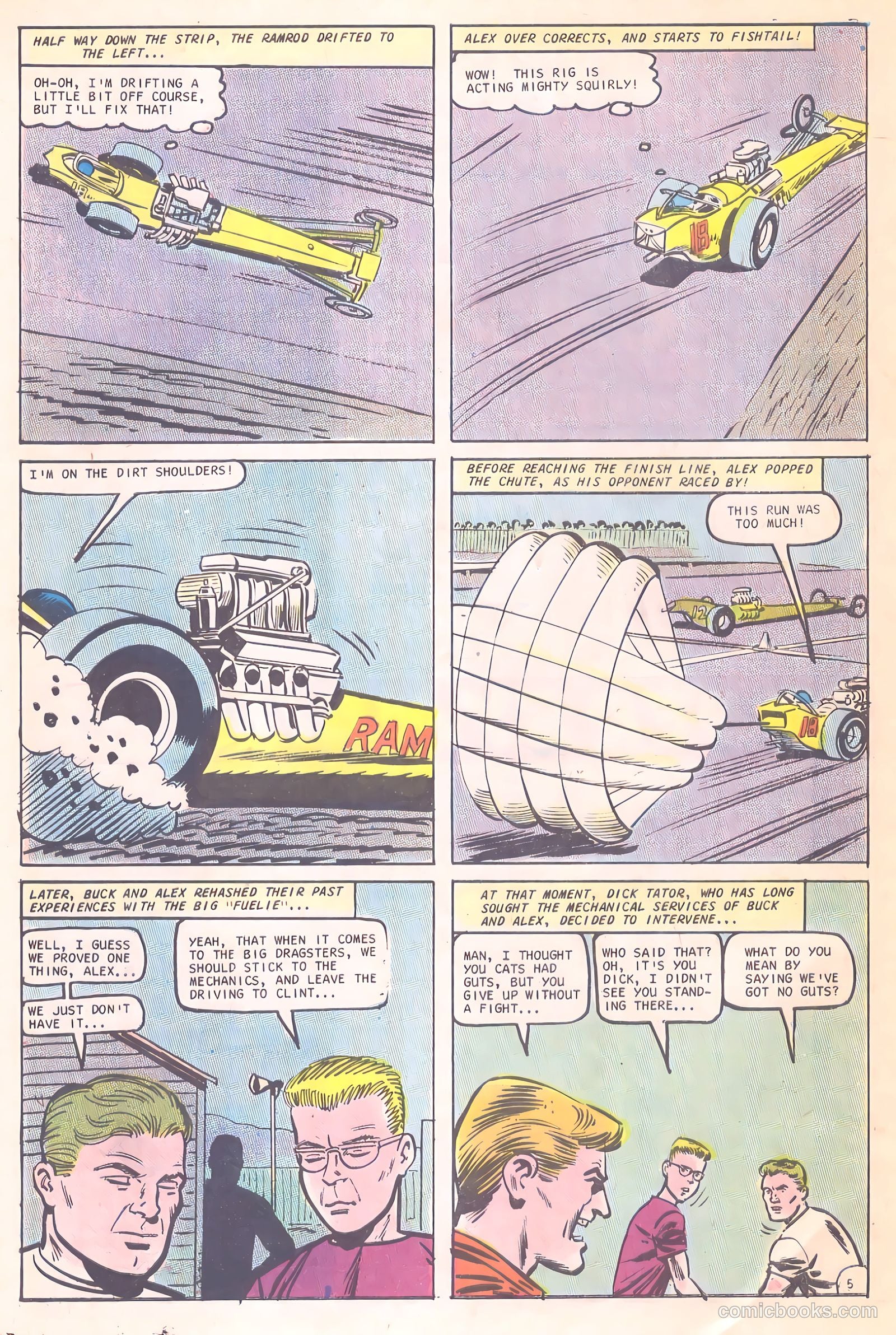 Hot Rod Racers #15 (1967) — page 8 of 36