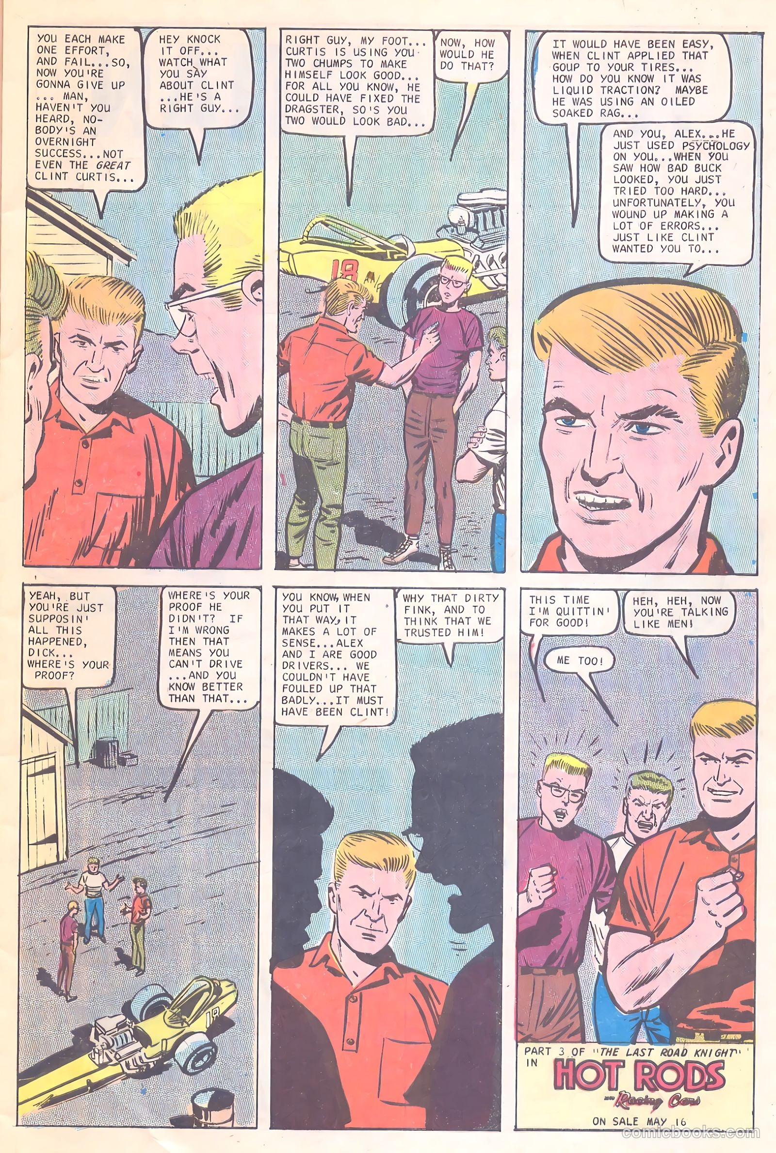 Hot Rod Racers #15 (1967) — page 9 of 36