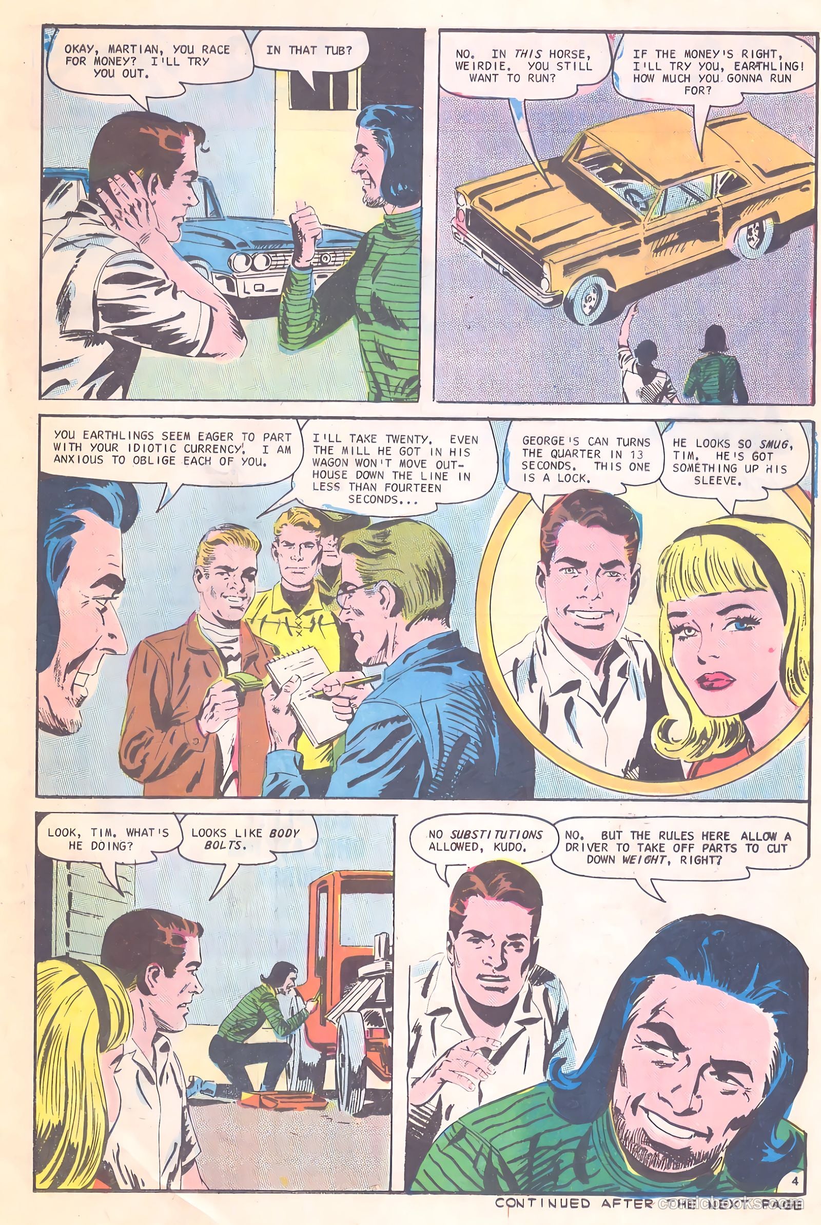 Hot Rod Racers #15 (1967) — page 13 of 36