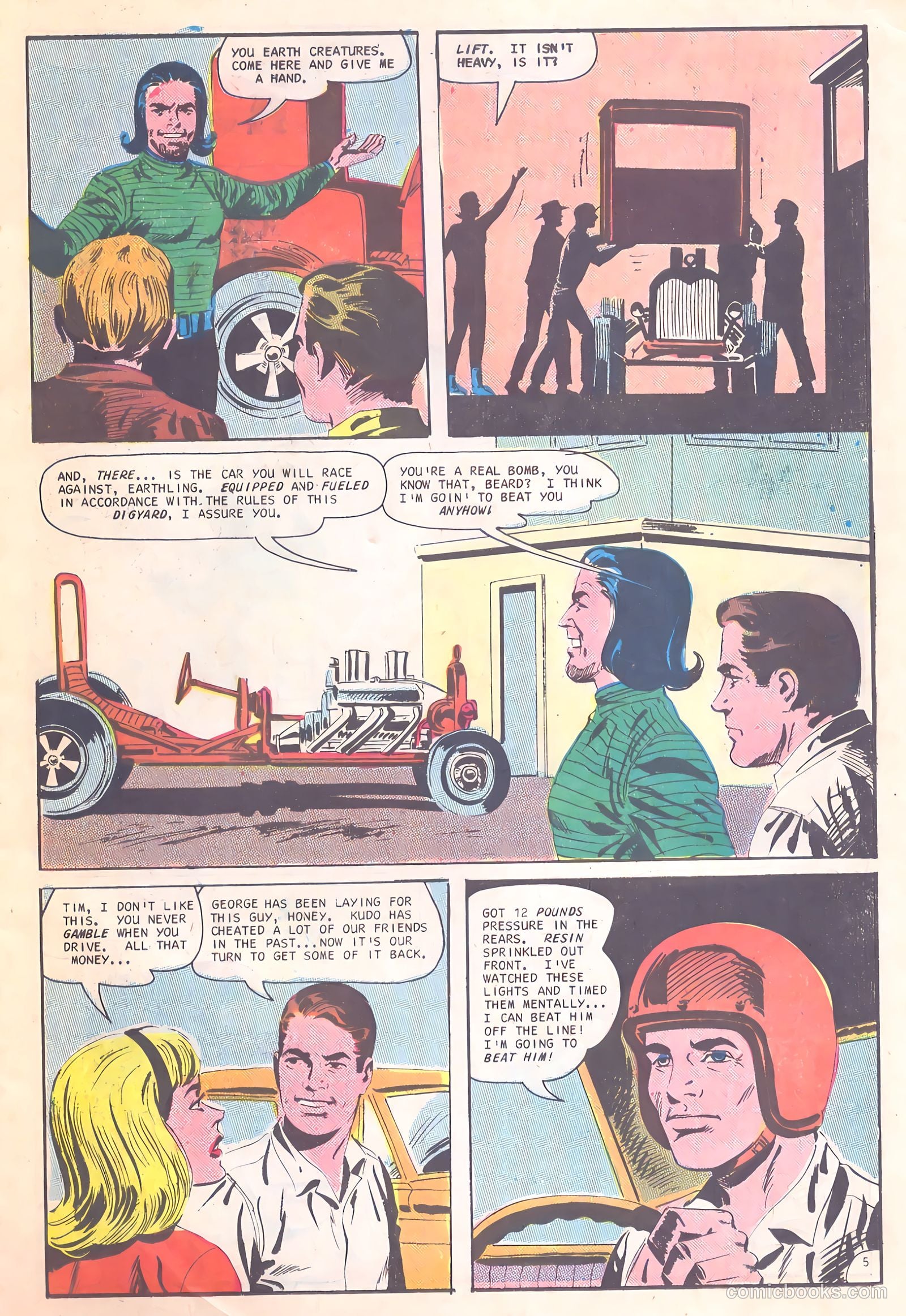 Hot Rod Racers #15 (1967) — page 15 of 36