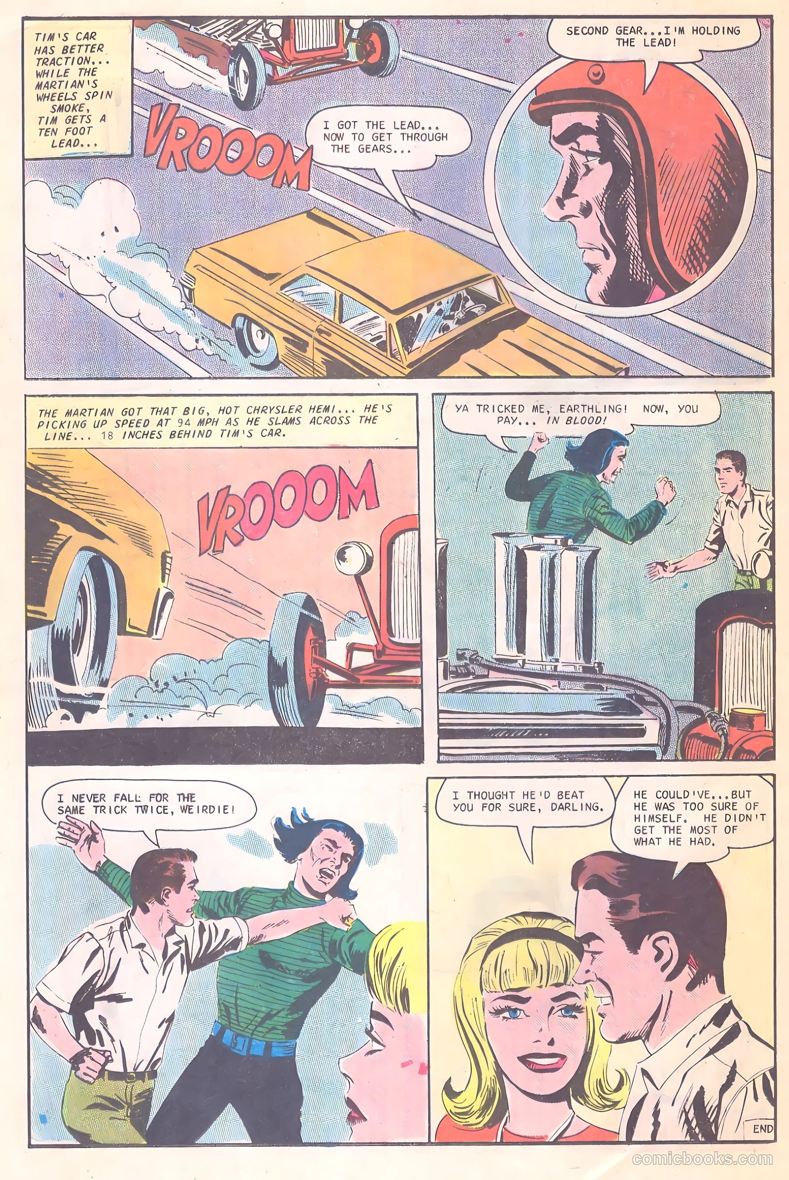 Hot Rod Racers #15 (1967) — page 16 of 36