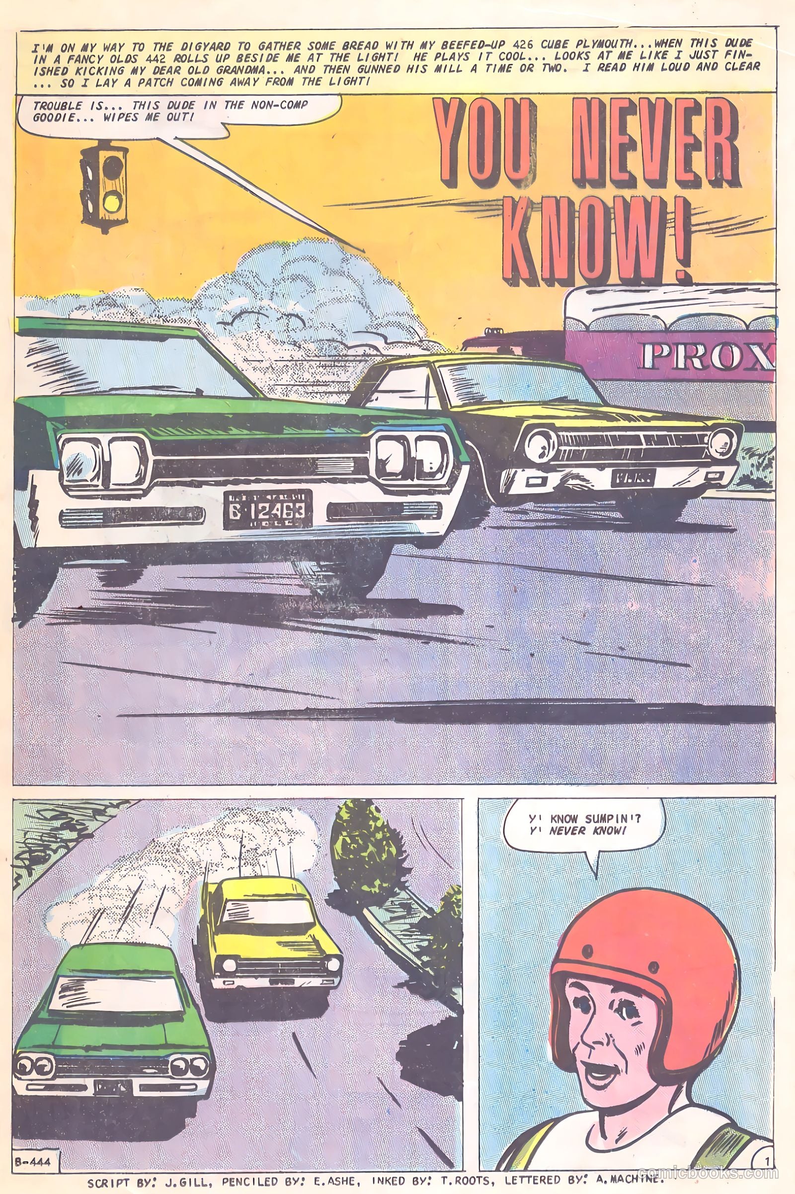 Hot Rod Racers #15 (1967) — page 17 of 36