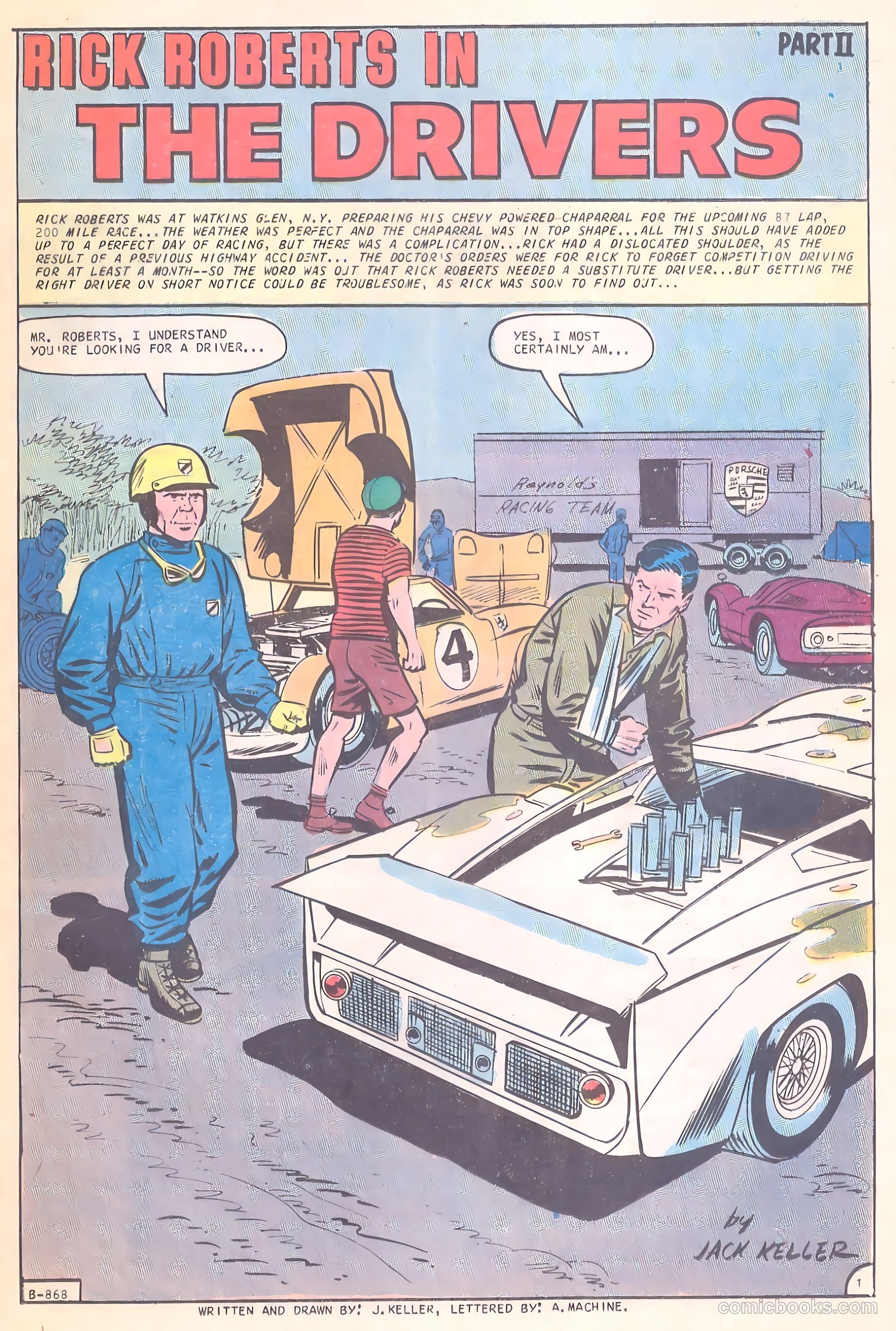Hot Rod Racers #15 (1967) — page 25 of 36