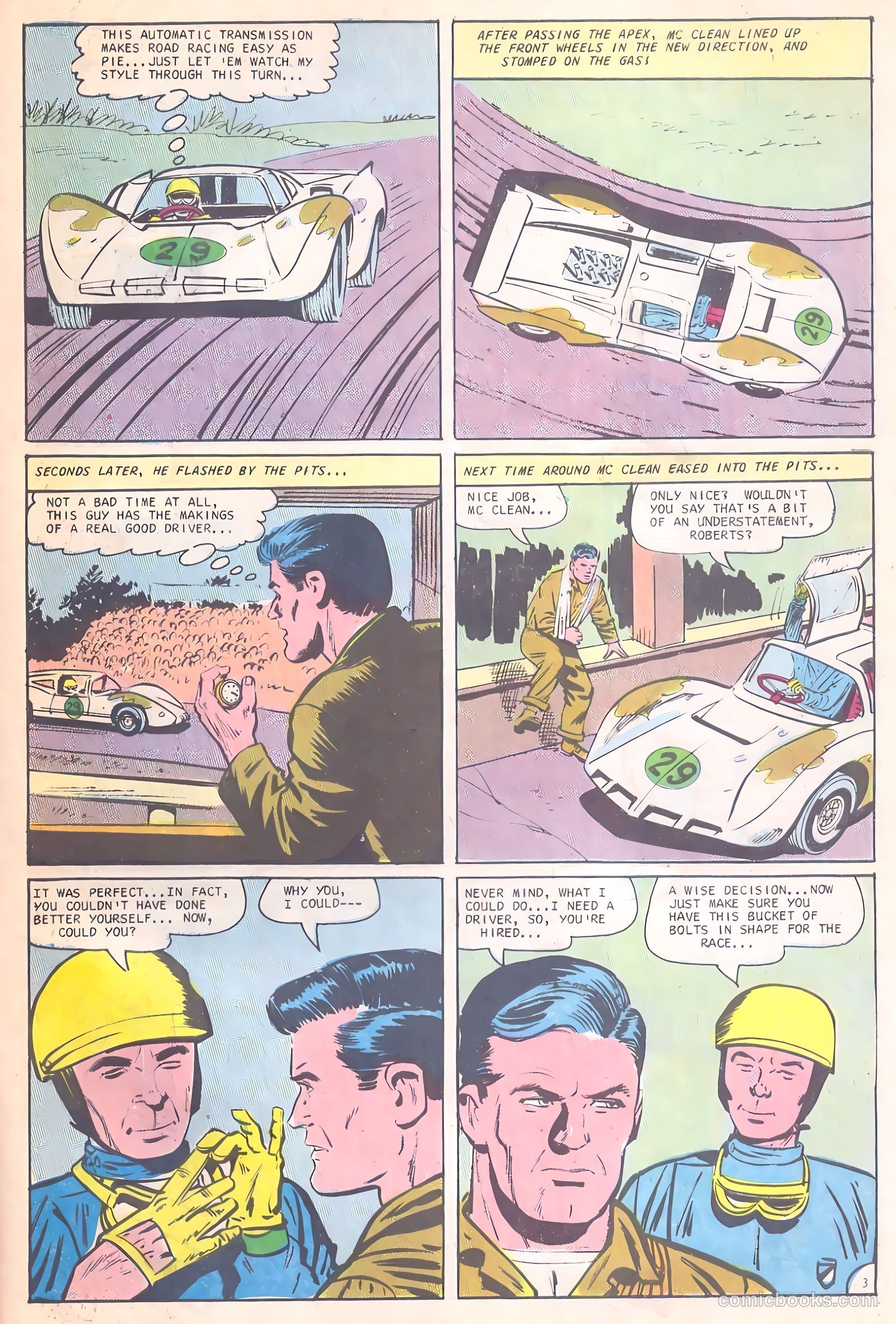 Hot Rod Racers #15 (1967) — page 27 of 36