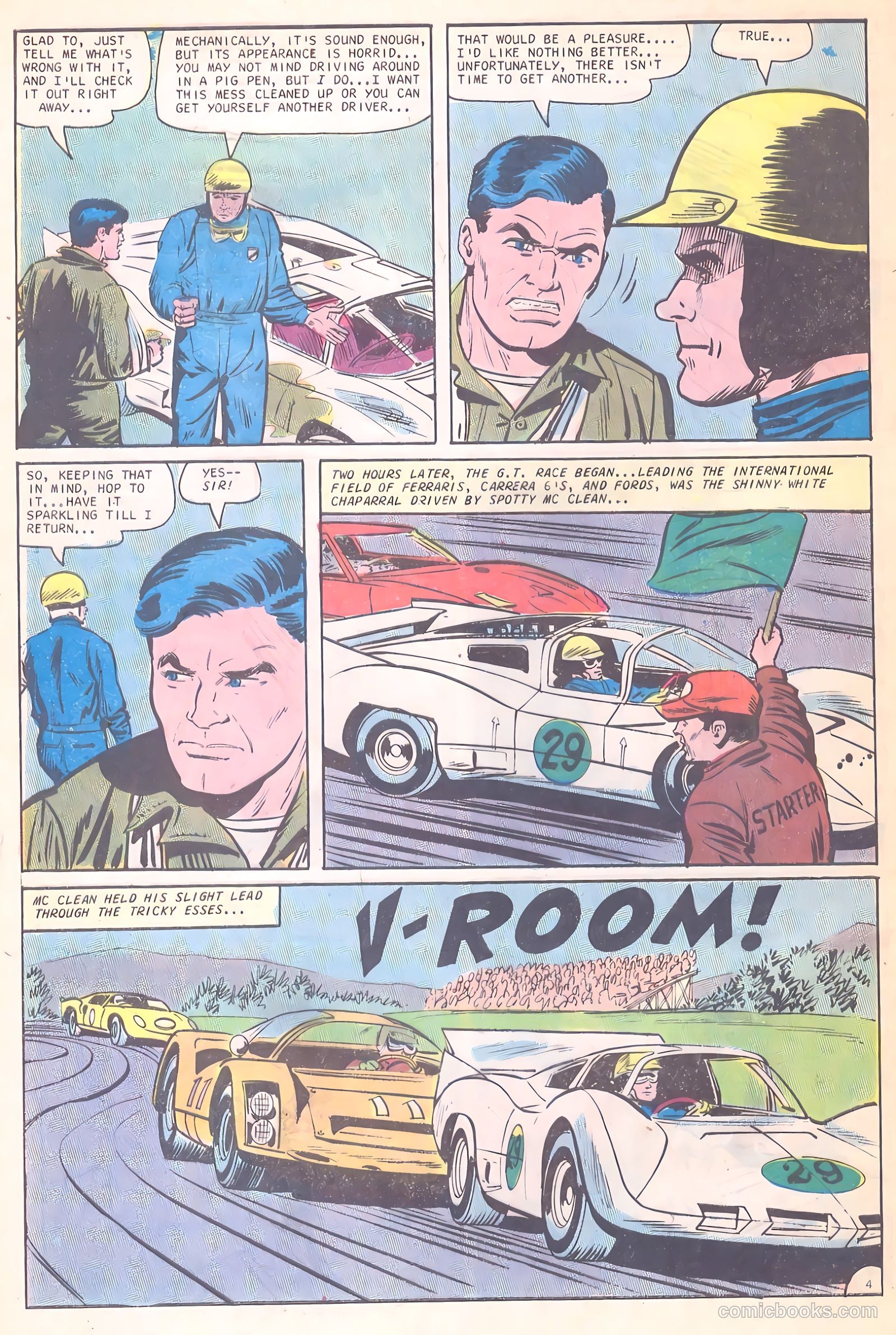 Hot Rod Racers #15 (1967) — page 28 of 36
