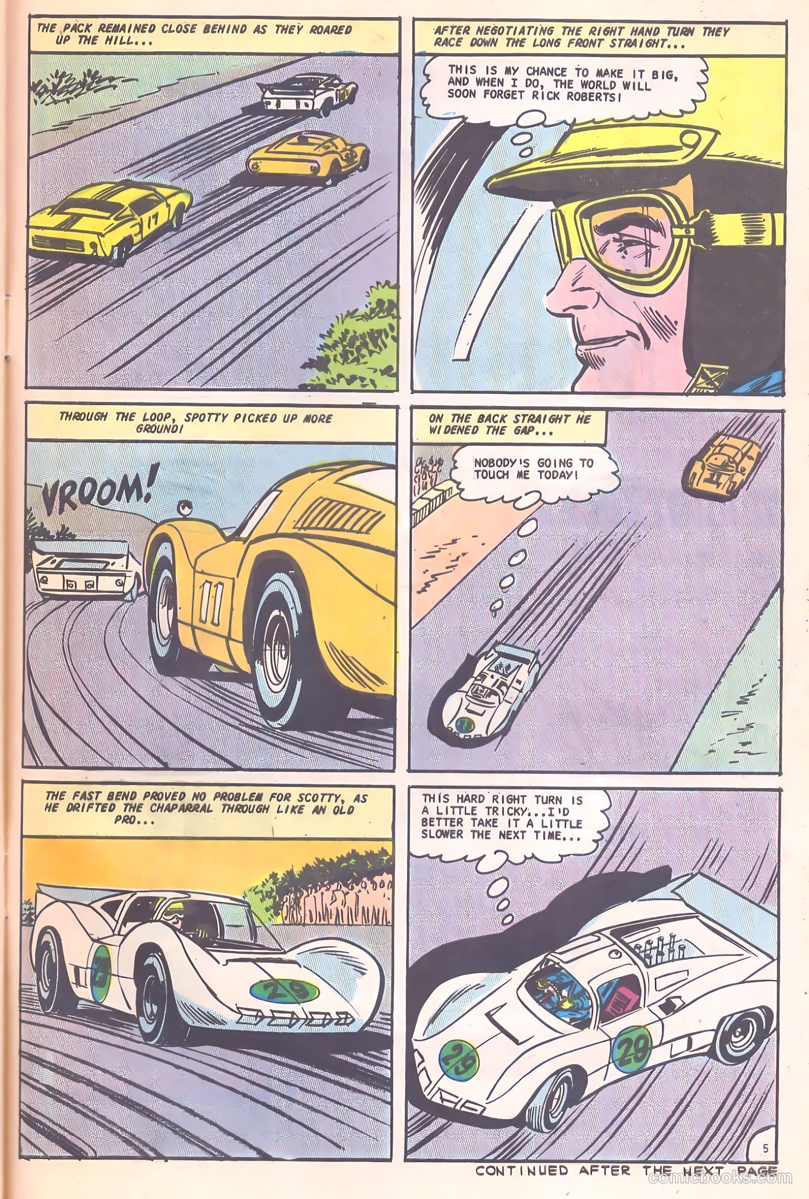 Hot Rod Racers #15 (1967) — page 29 of 36