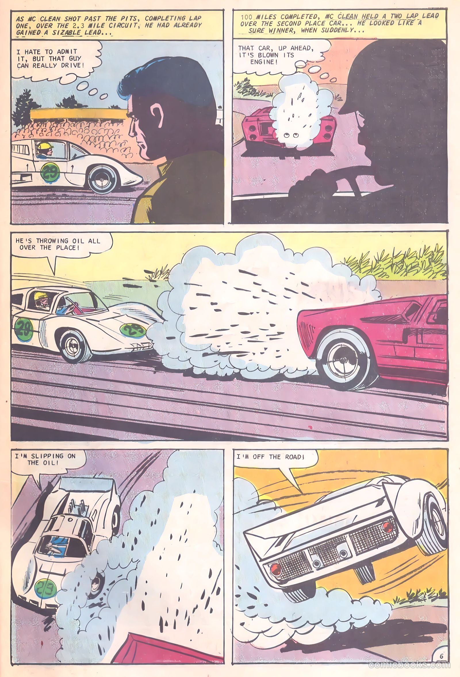 Hot Rod Racers #15 (1967) — page 31 of 36