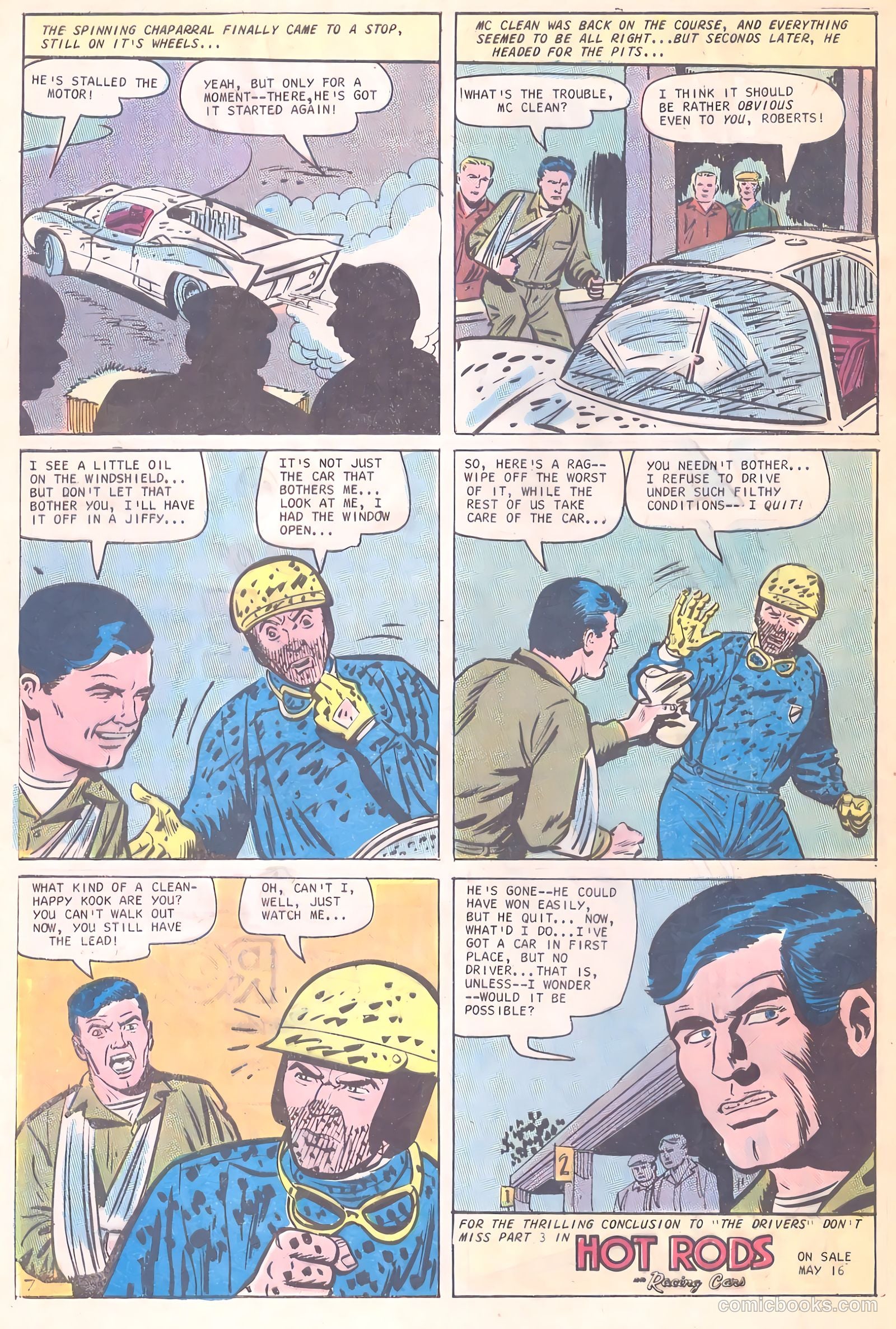 Hot Rod Racers #15 (1967) — page 32 of 36