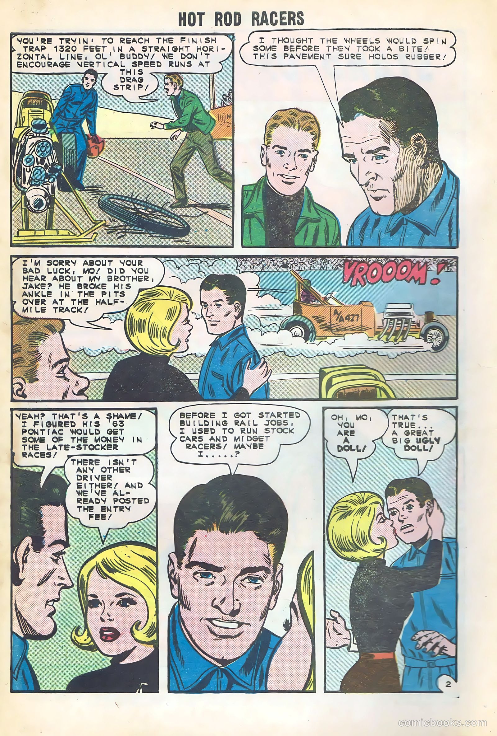 Hot Rod Racers #3 (1965) — page 4 of 36