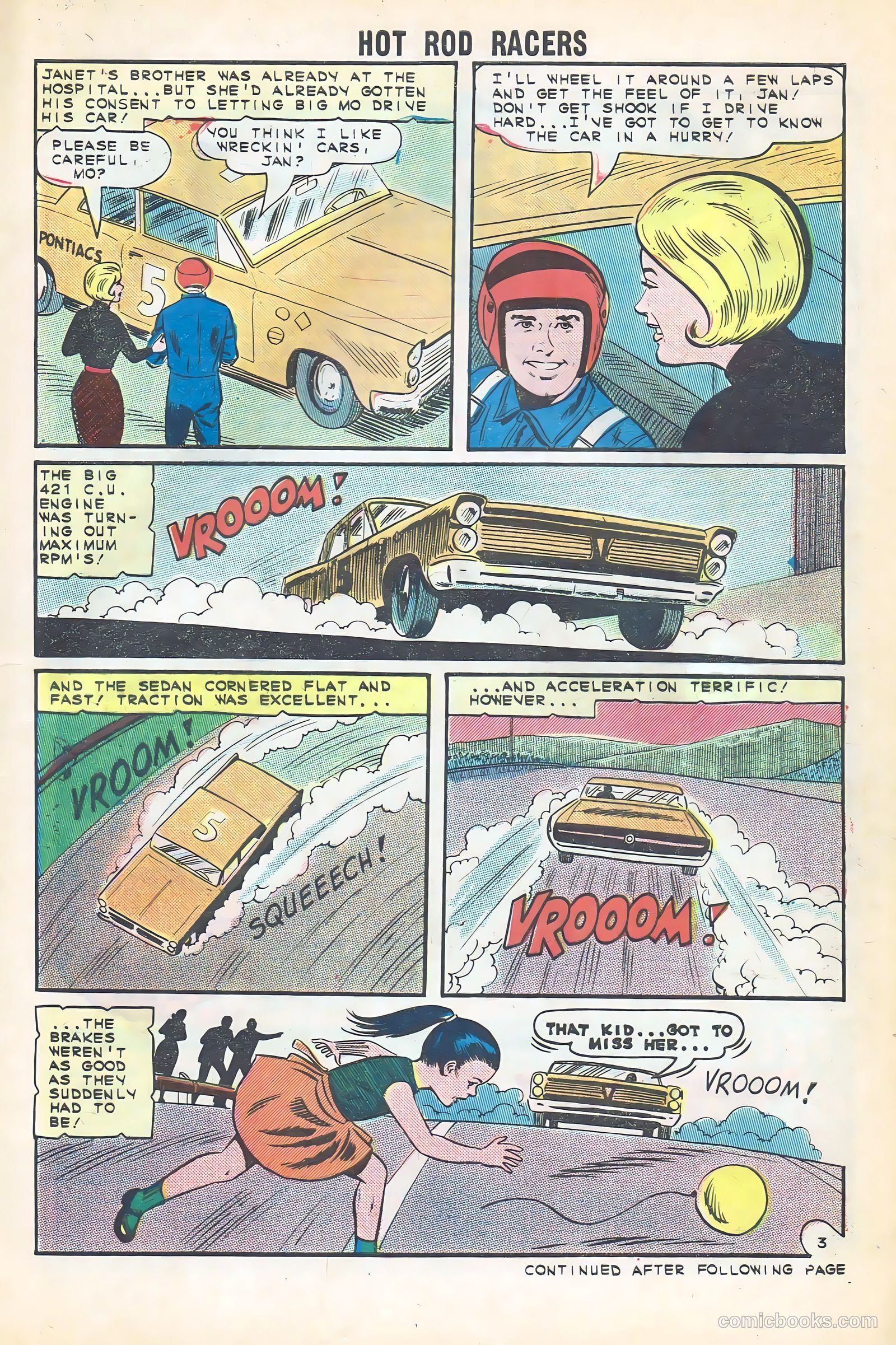 Hot Rod Racers #3 (1965) — page 5 of 36