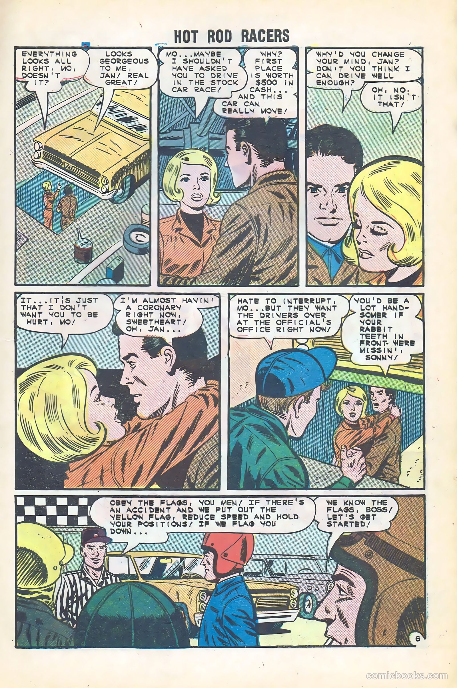 Hot Rod Racers #3 (1965) — page 9 of 36