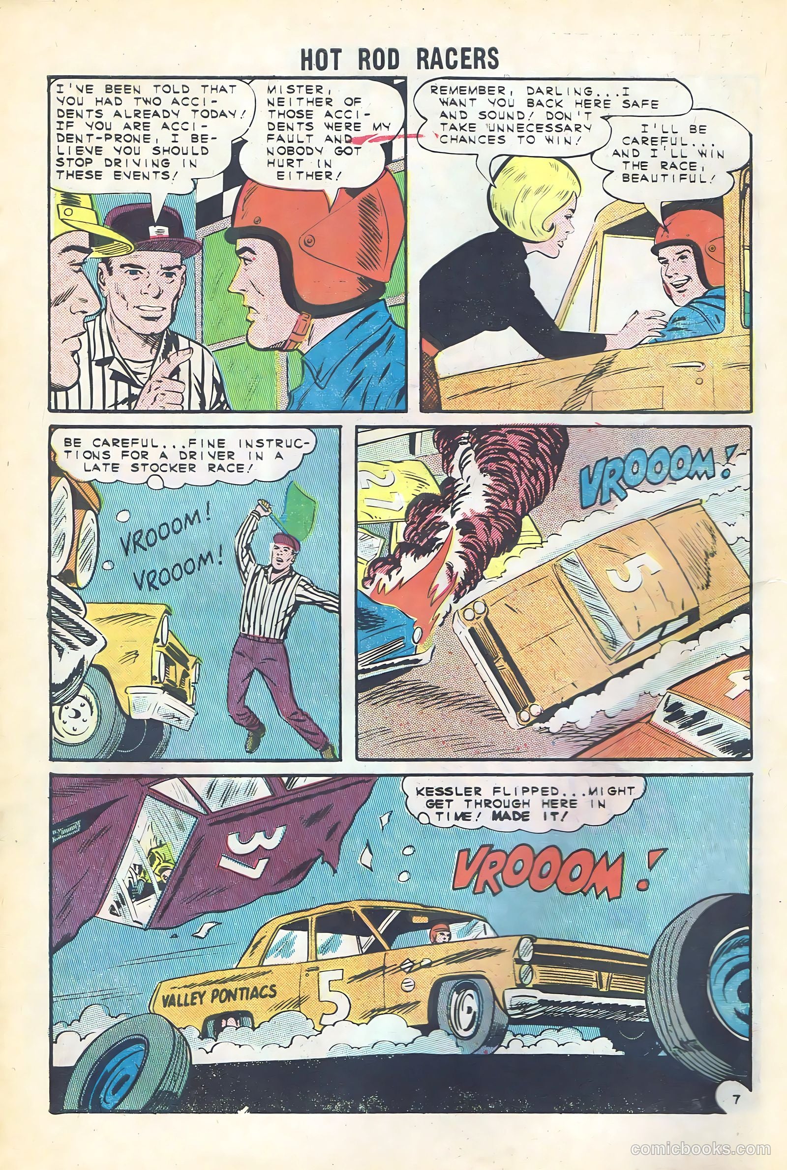 Hot Rod Racers #3 (1965) — page 10 of 36