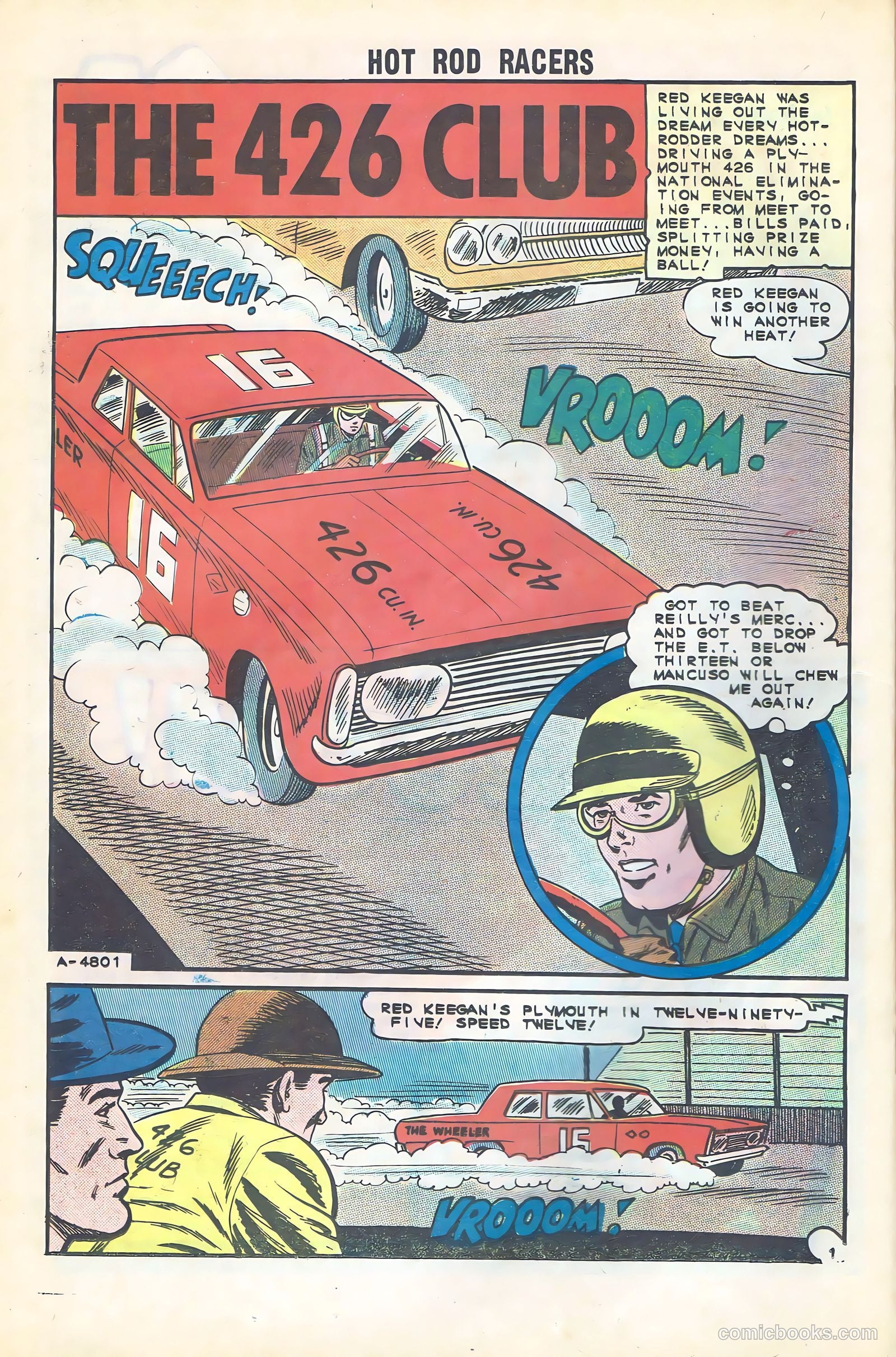 Hot Rod Racers #3 (1965) — page 16 of 36