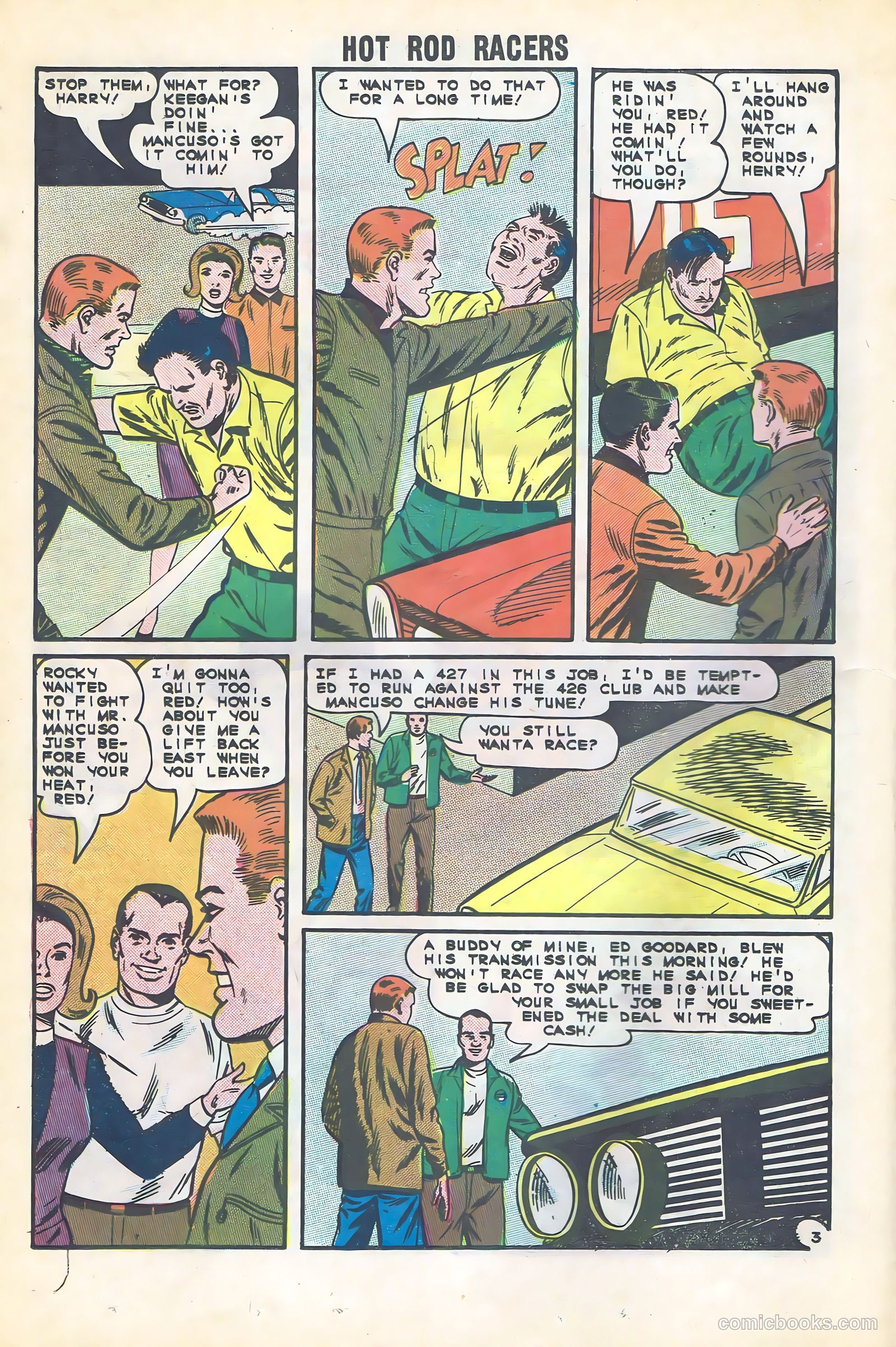 Hot Rod Racers #3 (1965) — page 18 of 36