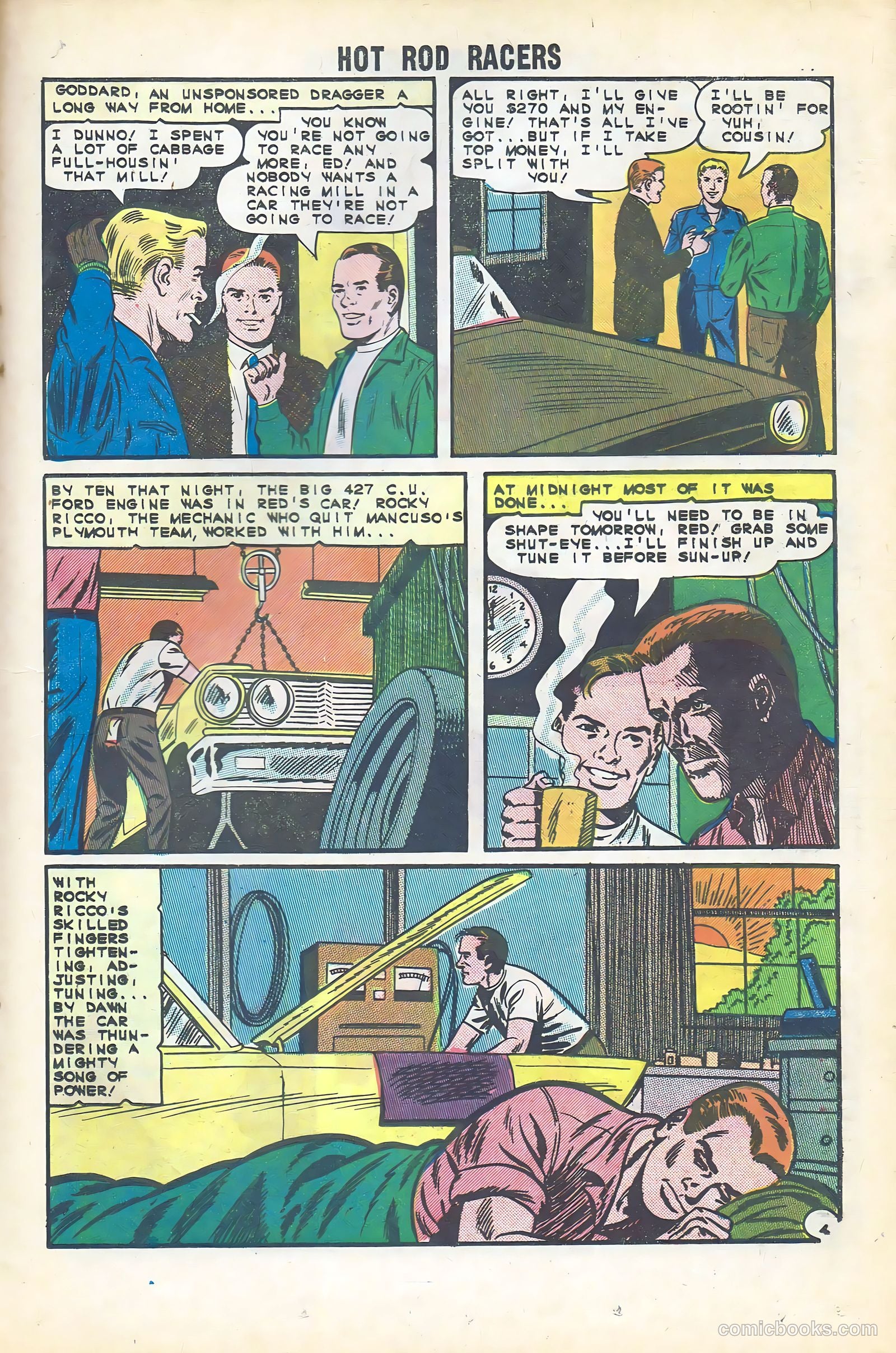 Hot Rod Racers #3 (1965) — page 19 of 36