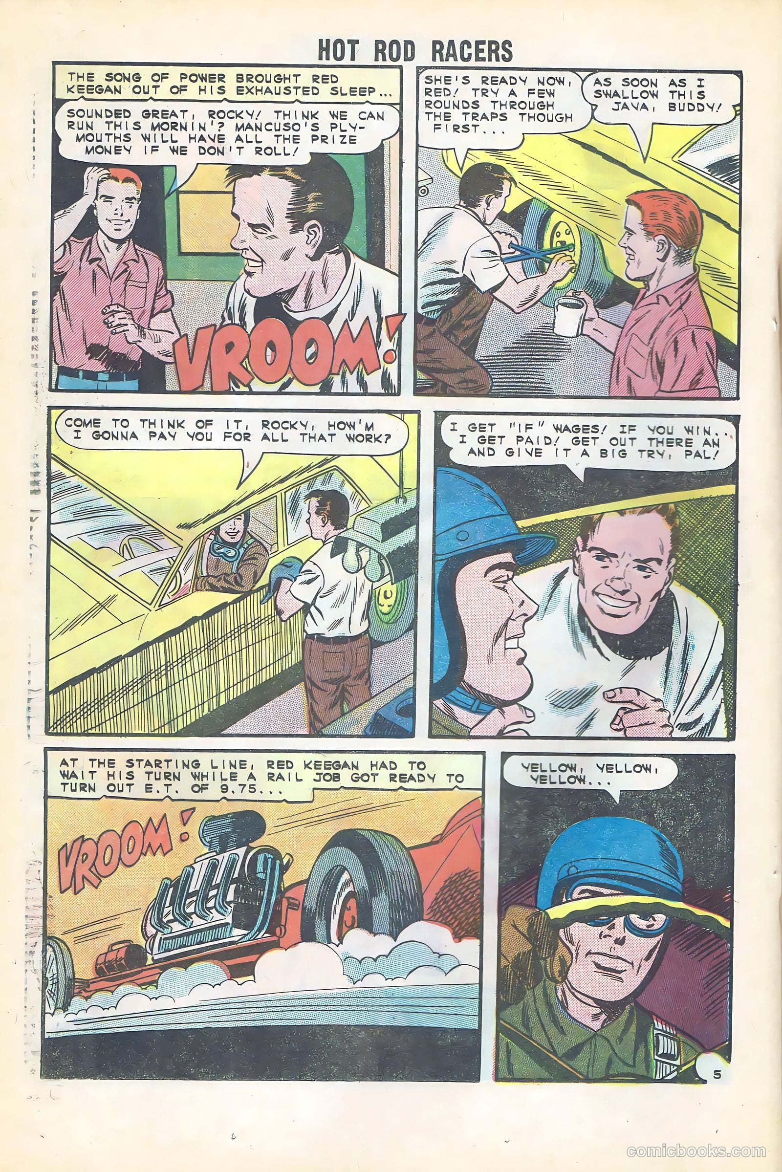 Hot Rod Racers #3 (1965) — page 20 of 36