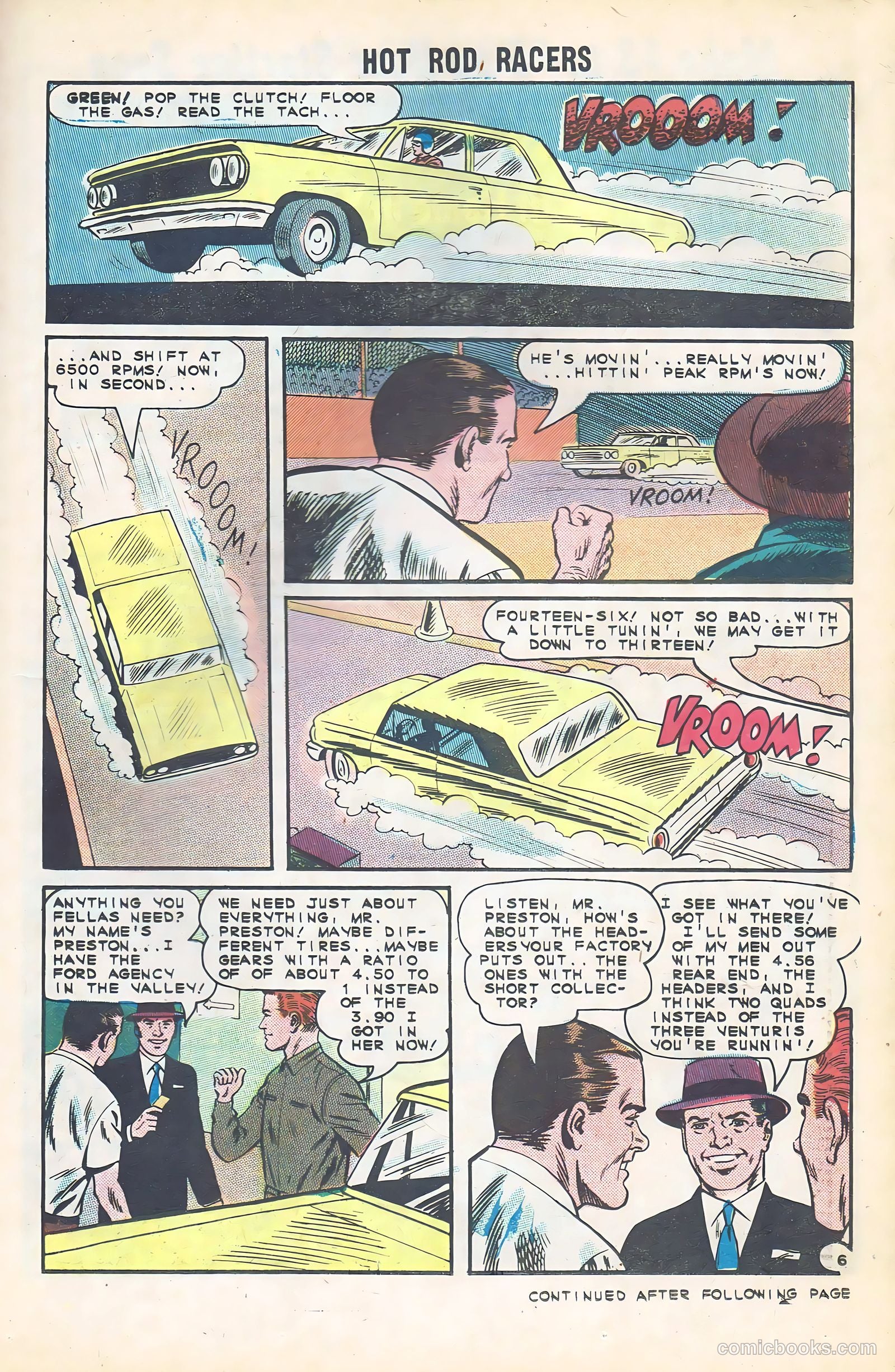 Hot Rod Racers #3 (1965) — page 21 of 36